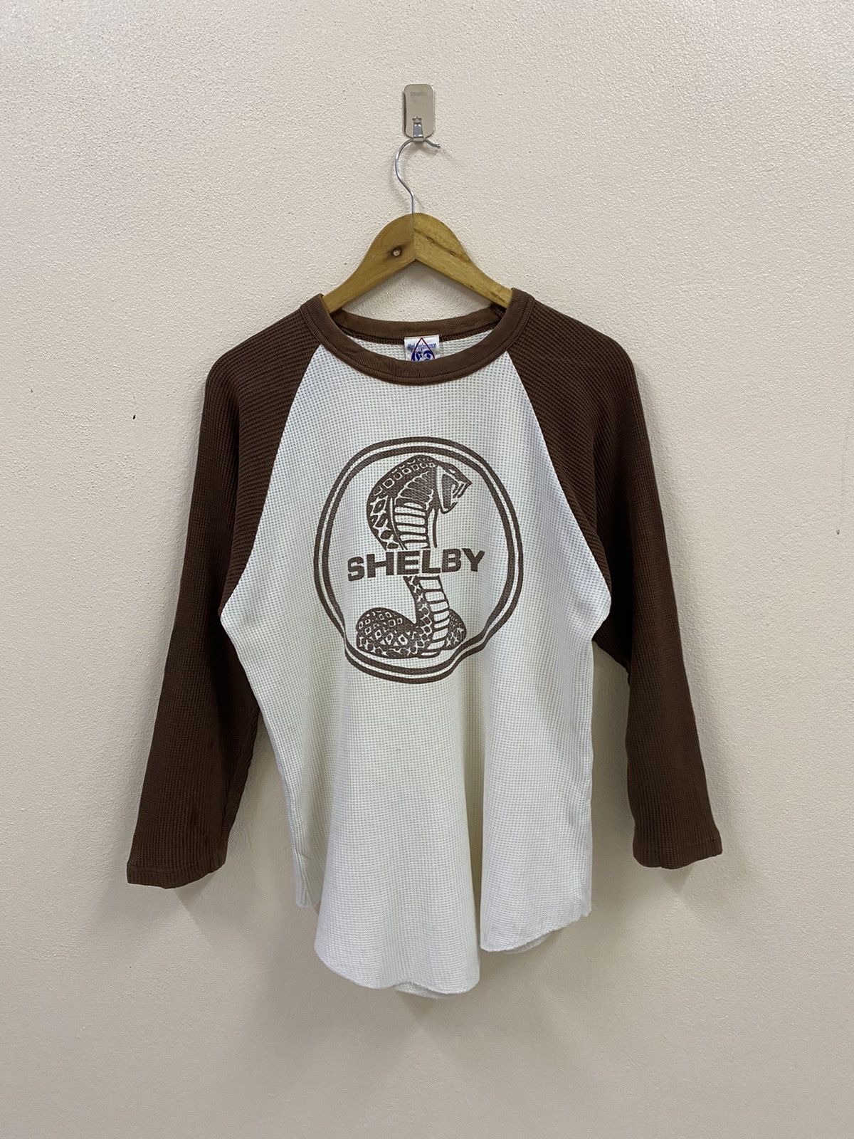 Vintage Vtg Shelby Cobra Long Sleeve Size US M / EU 48-50 / 2 - 2 Thumbnail