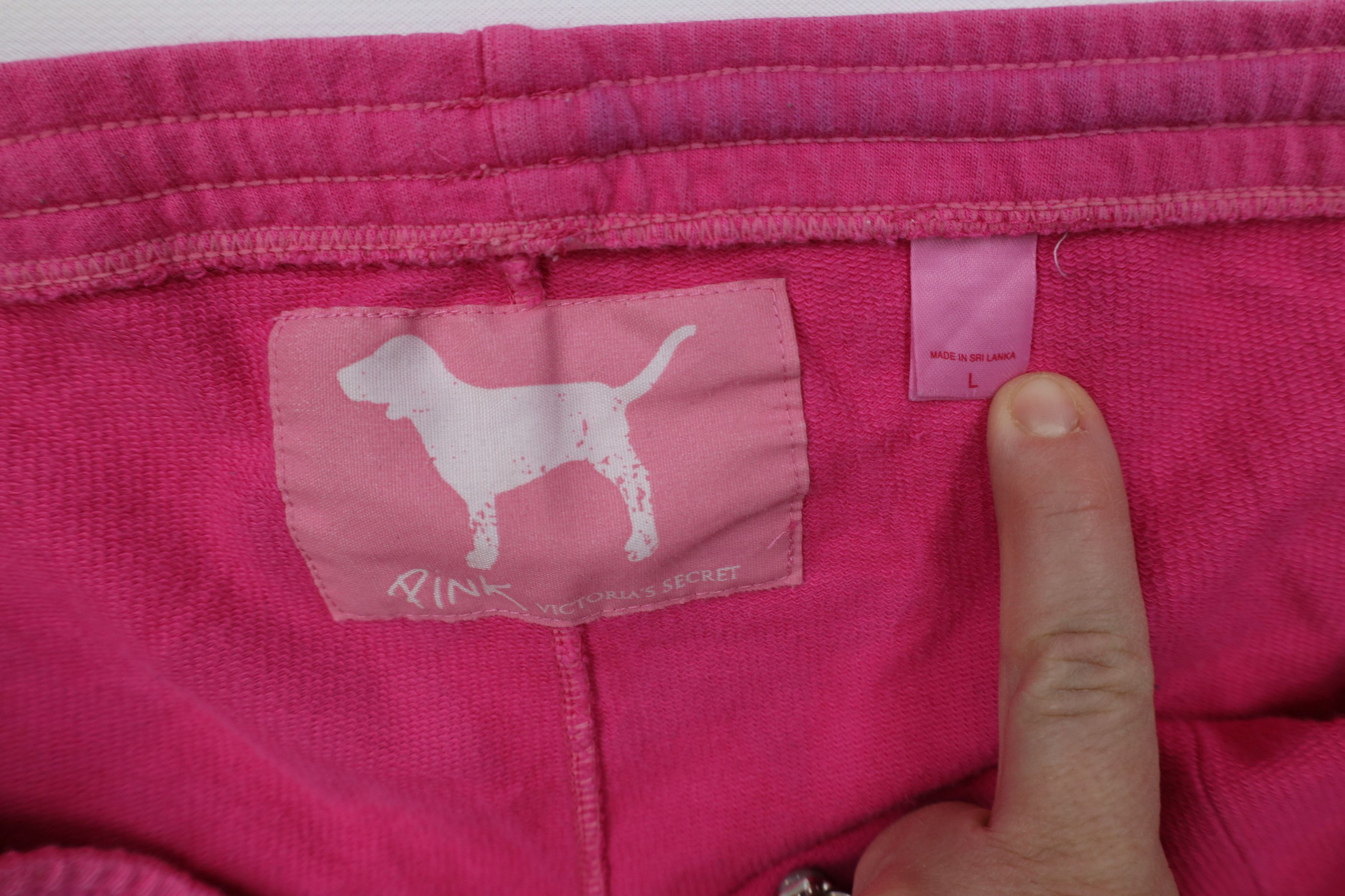 Pink Vintage Y2K Pink Victorias Secret Flared Stars Dog Pants Size 34" / US 12 / IT 48 - 7 Thumbnail