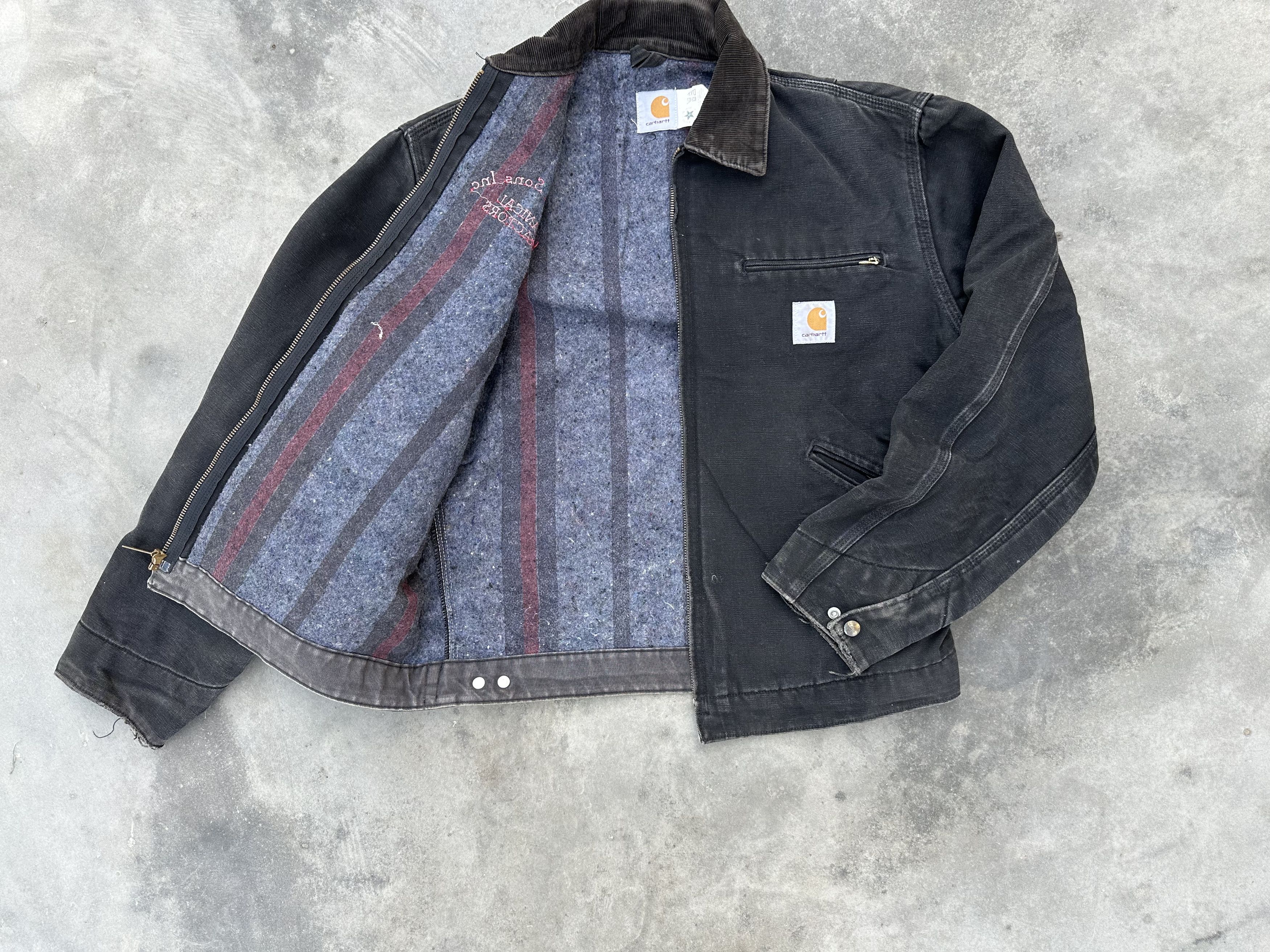 Carhartt Vintage Carhartt JB105 Black Detroit Jacket Size US M / EU 48-50 / 2 - 4 Thumbnail