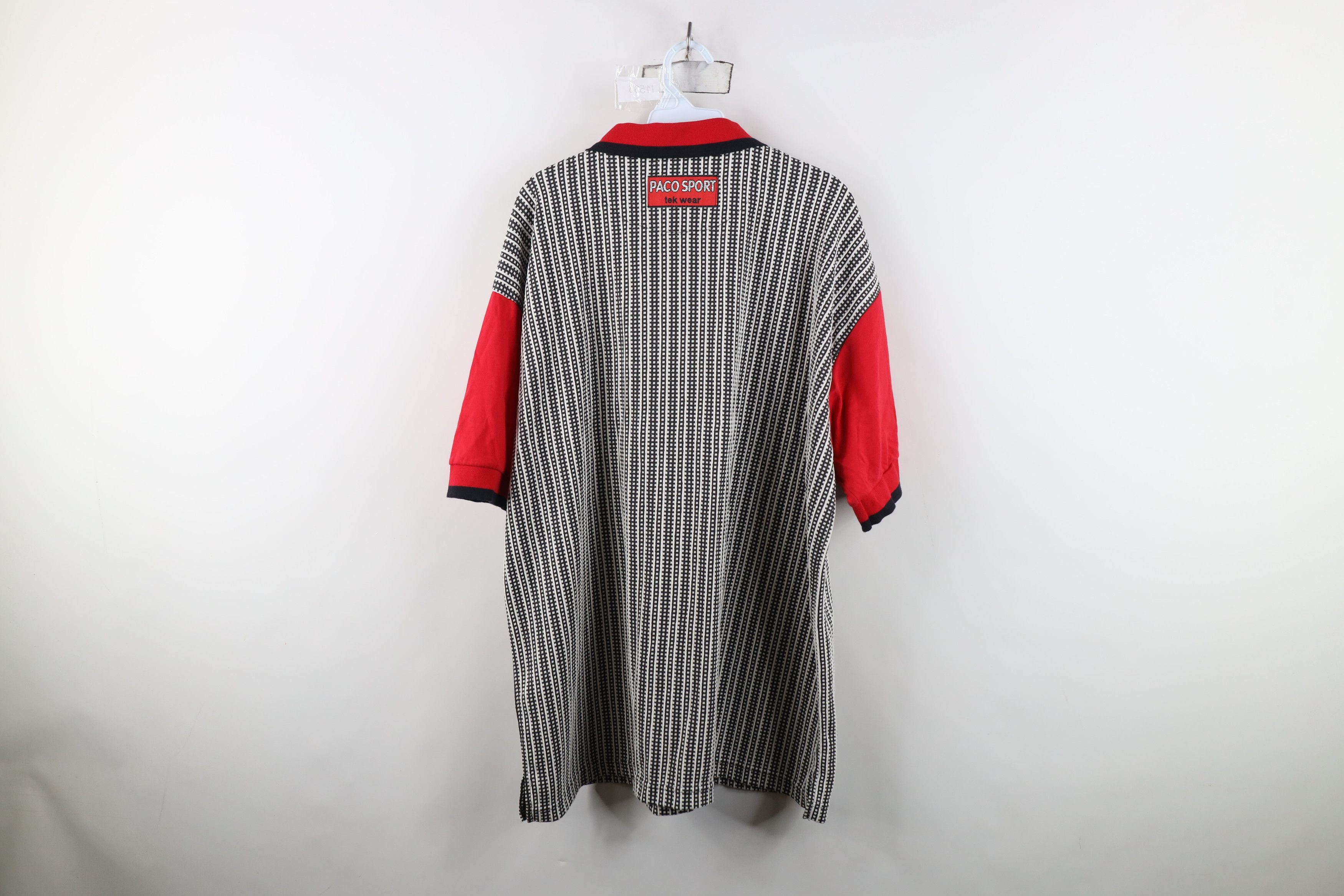 Vintage Deadstock Vintage 90s Streetwear Baggy Half Zip Knit Polo Size US L / EU 52-54 / 3 - 11 Thumbnail