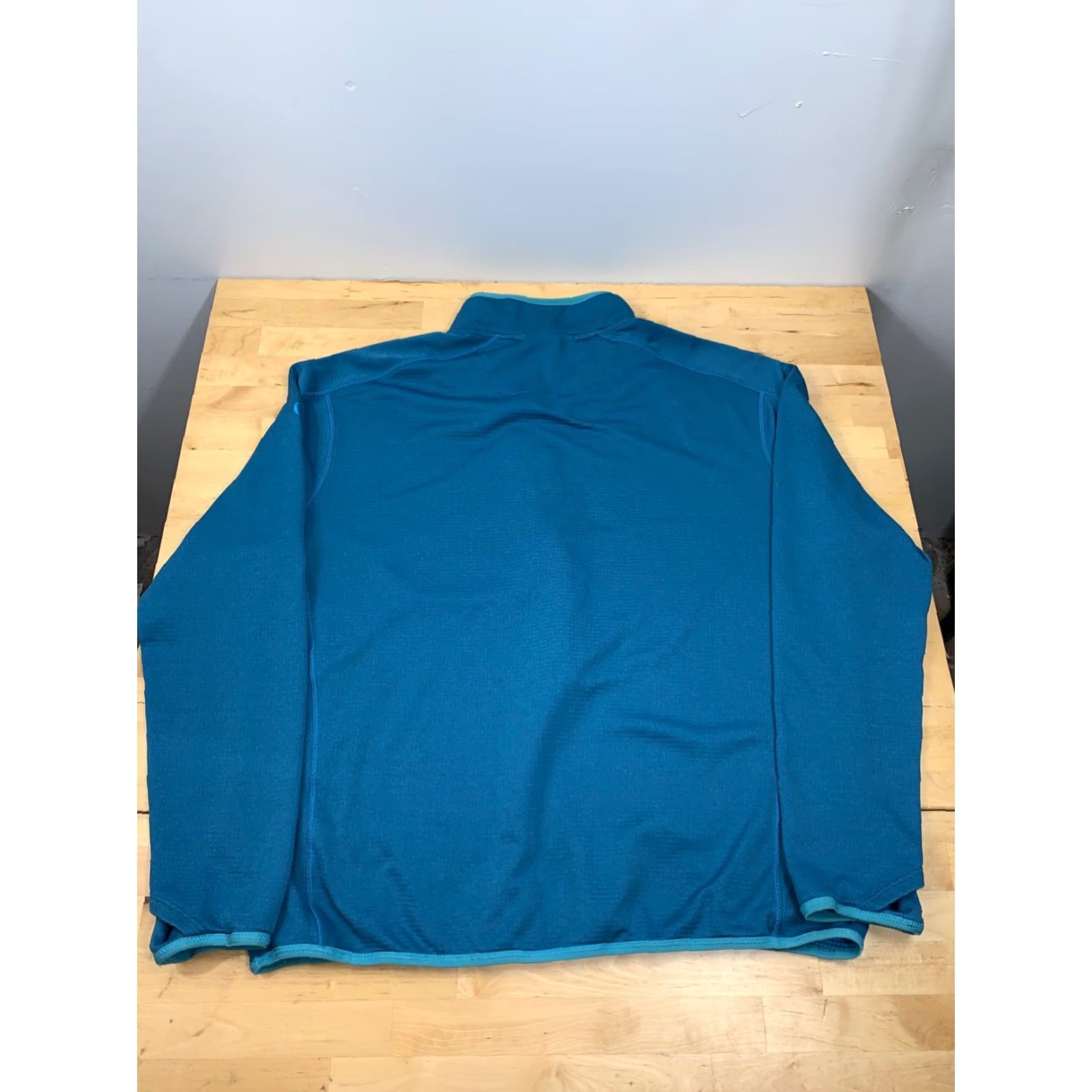 Merrell Merrell Sweatshirt XL Blue 1/2 Zip Pullover Unisex Adults Knit Lightweight Polyester Soft Size US XL / EU 56 / 4 - 2 Thumbnail