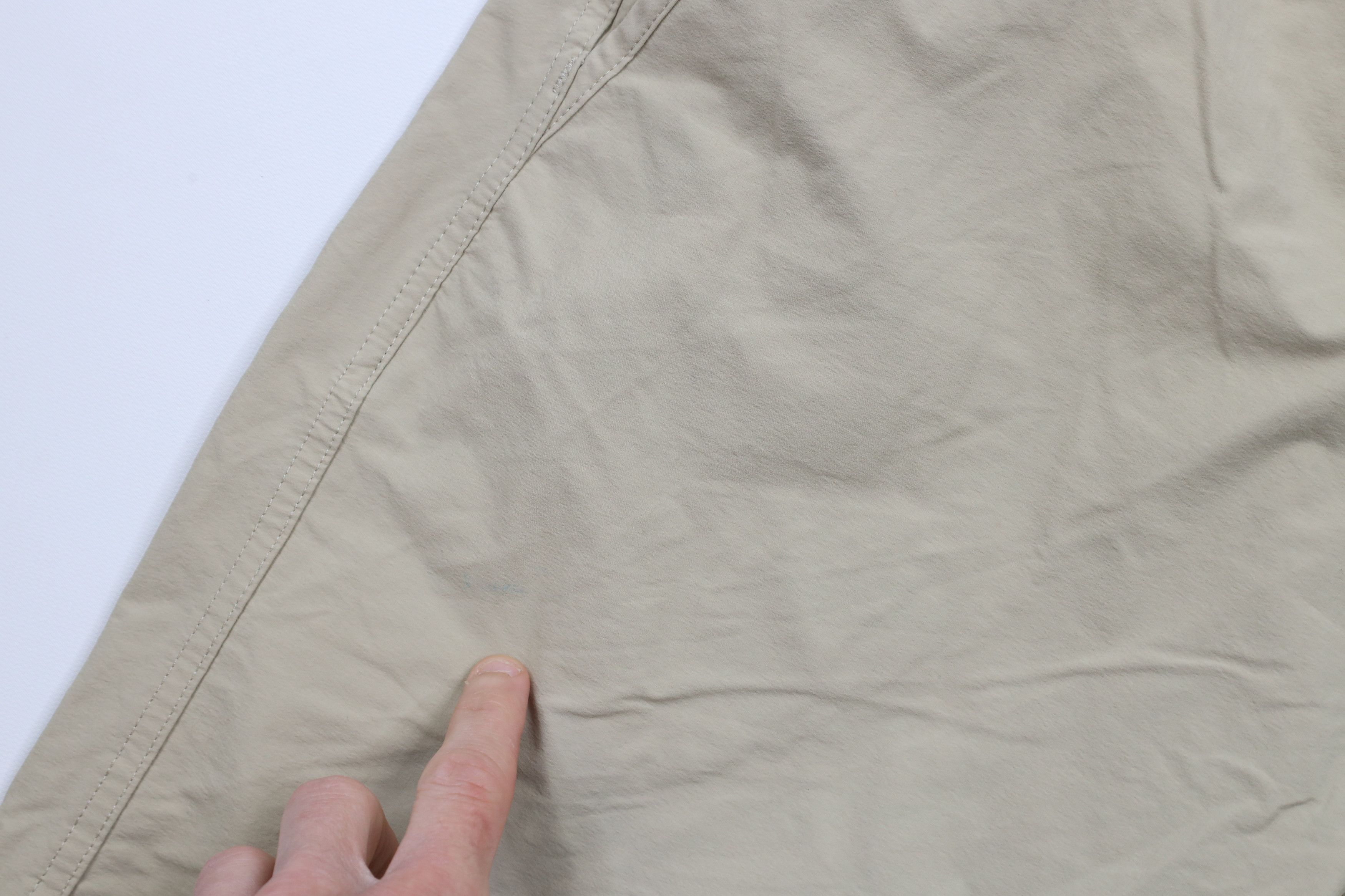 Patagonia × Vintage Patagonia Out Stretch Wavefarer Walk Shorts Beige Tan 20" Size US 36 / EU 52 - 9 Thumbnail