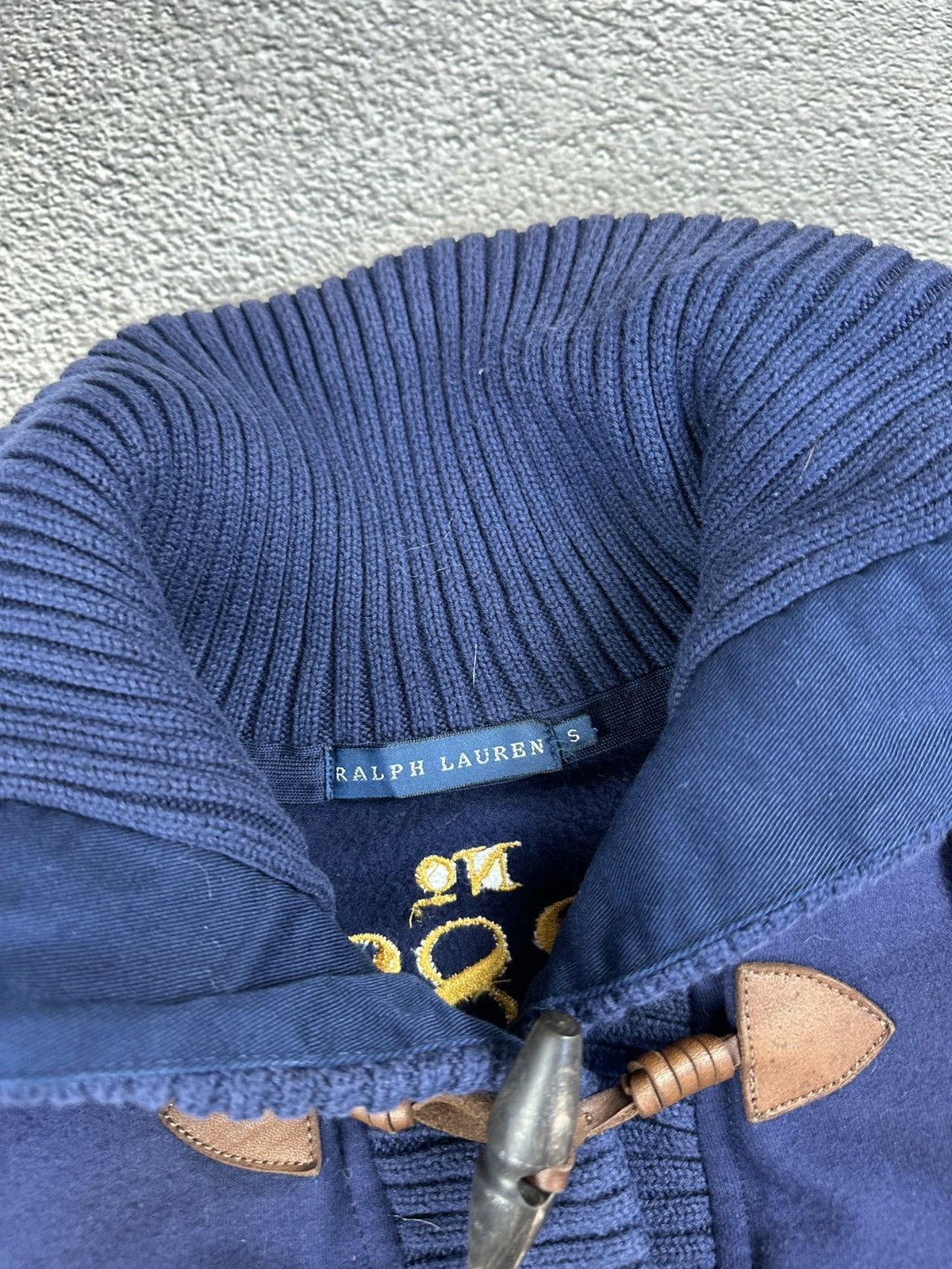 Polo Ralph Lauren Ralph Lauren Women’s Longline Navy Hoodie Toggle Vintage Y2K Size S / US 4 / IT 40 - 12 Thumbnail