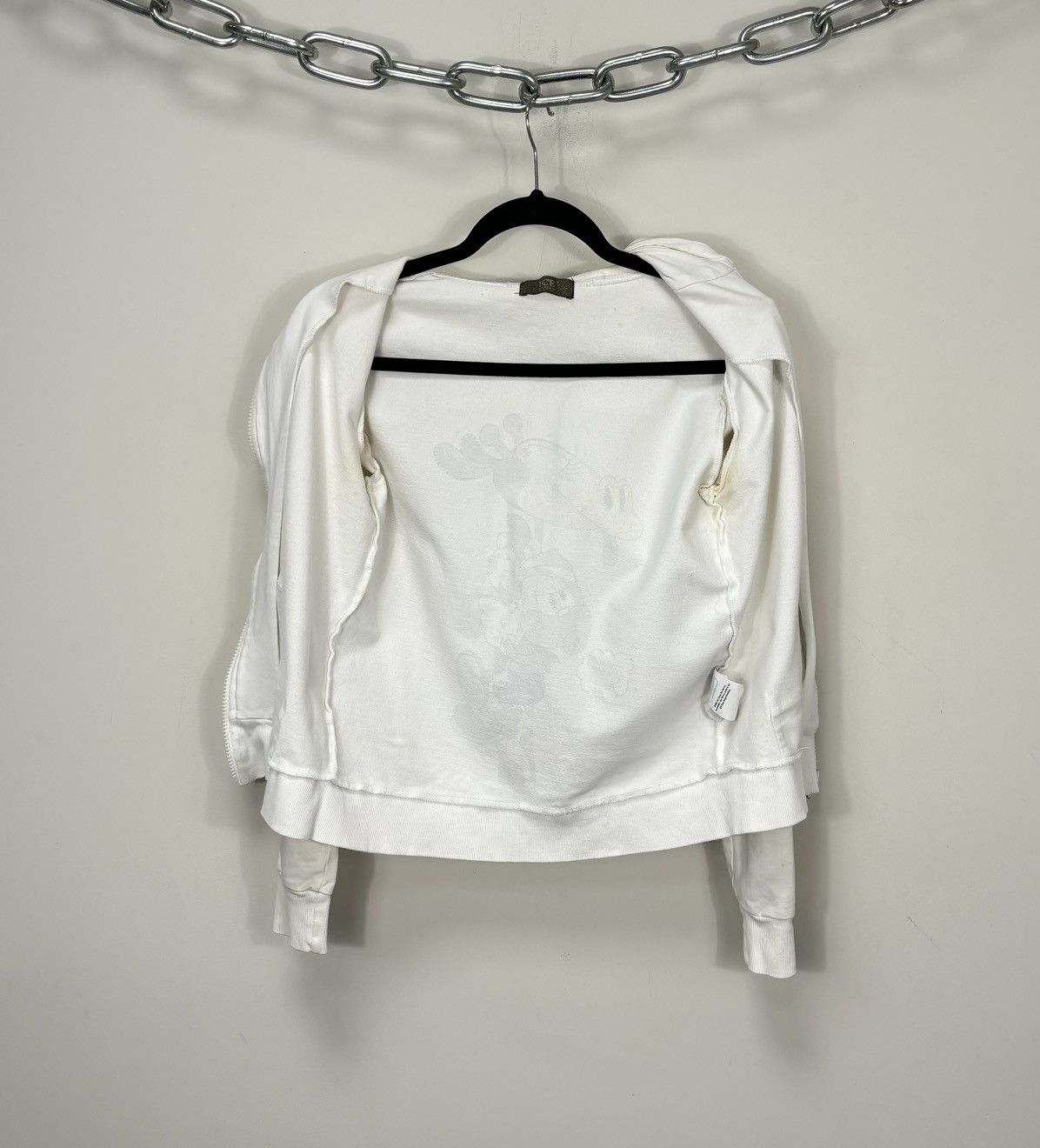 Iceberg Iceberg Women’s Big Back Logo Luxury Zip Up Hoodie Size M / US 6-8 / IT 42-44 - 3 Thumbnail