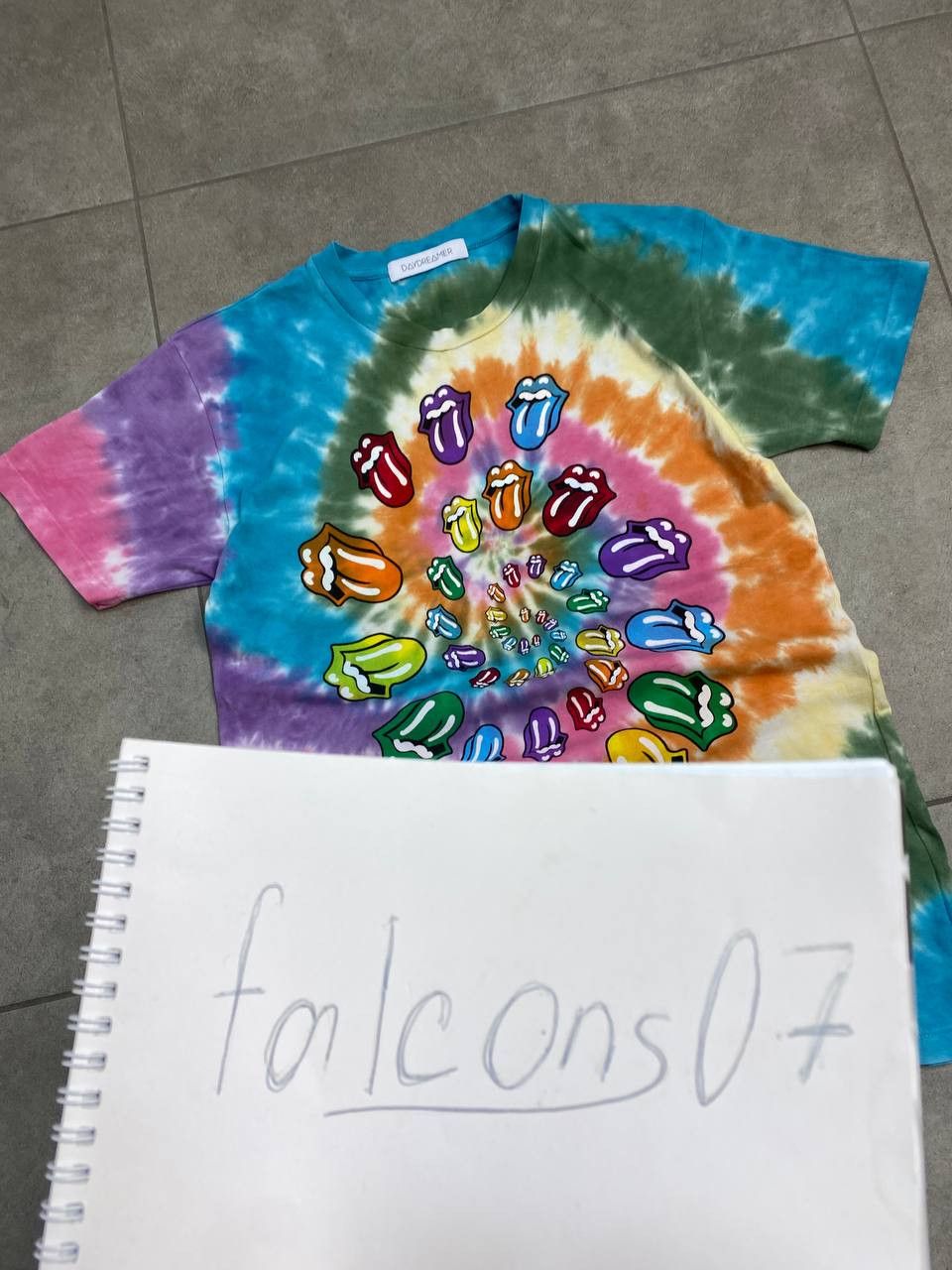Band Tees Daydreamer 2019 Rolling Stones a Bigger Bang Tie Dye T-Shirt Size US S / EU 44-46 / 1 - 2 Thumbnail