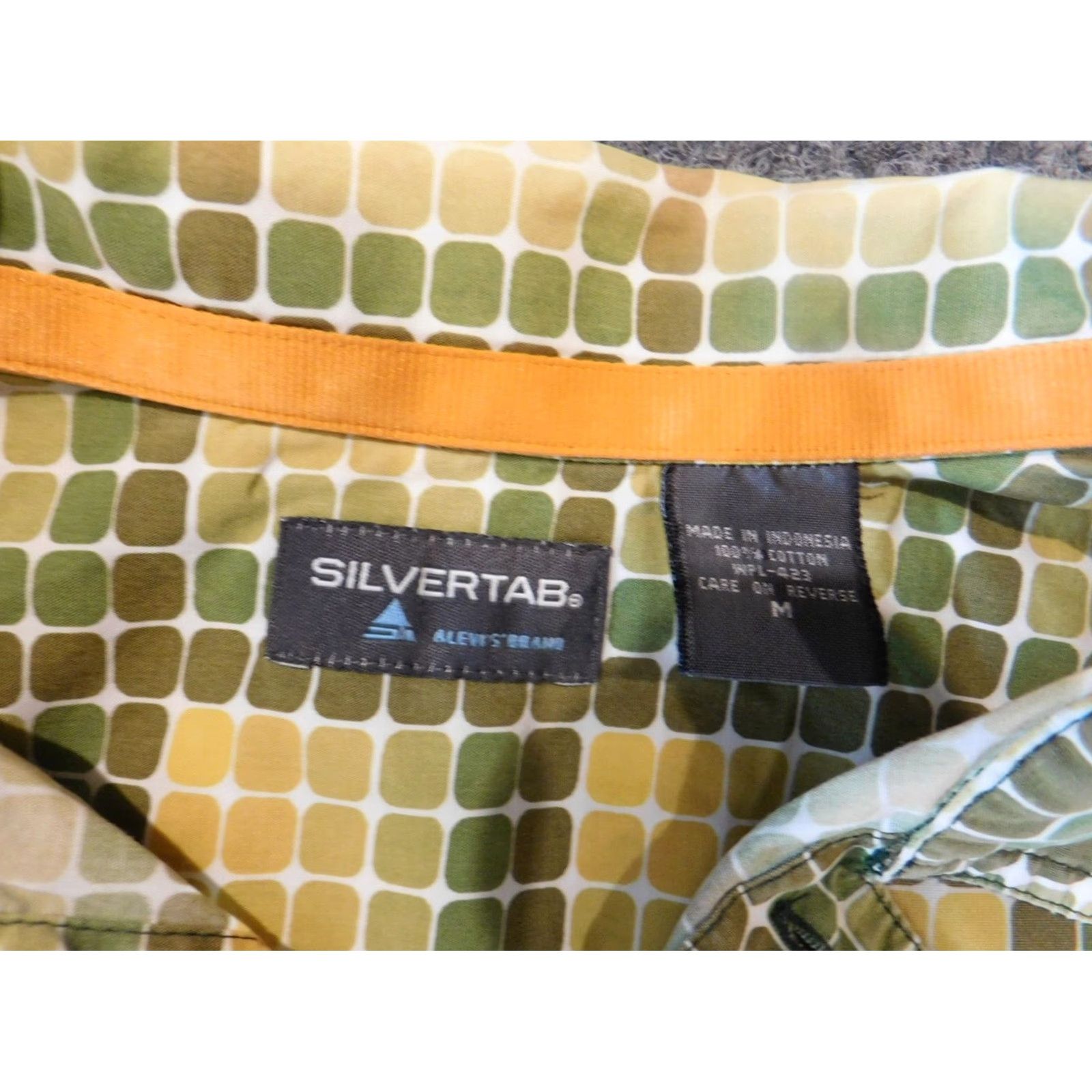 Levi's Levis Silvertab Shirt Mens Medium Green Plaid Button-Up Short Sleeve Regular Fit Vintage No? Size US M / EU 48-50 / 2 - 5 Thumbnail