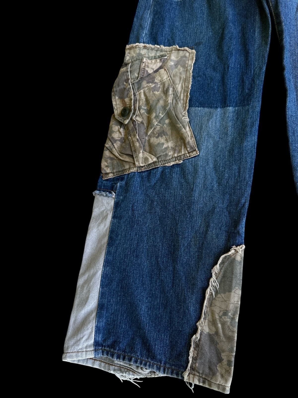 Kapital Ppfm Custom Perfomance💥Denim ppfm Bondage Style💥 Size US 33 - 3 Thumbnail