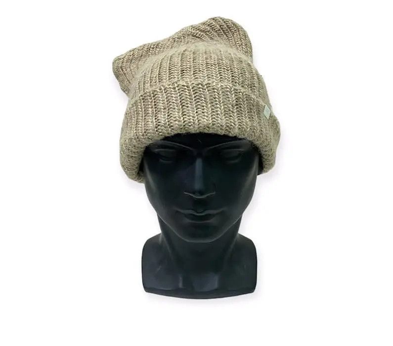 Vintage Made In USA Plain Beanie Hat Size ONE SIZE - 1 Thumbnail