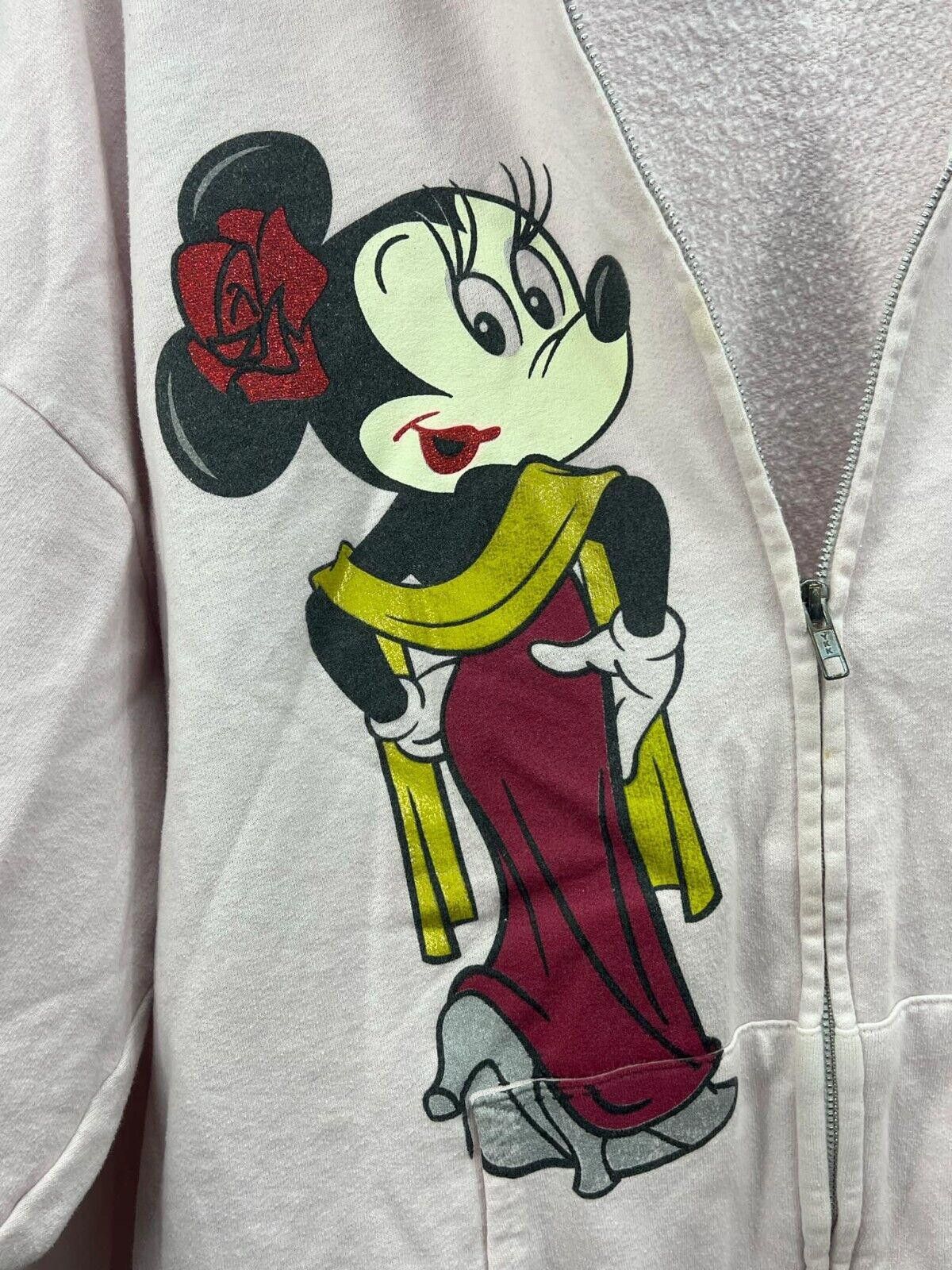 Disney Disney's Hollywood Studios Minnie Mouse Zip-Up Hoodie 2XL Size XXL / US 16-18 / IT 52-54 - 2 Thumbnail