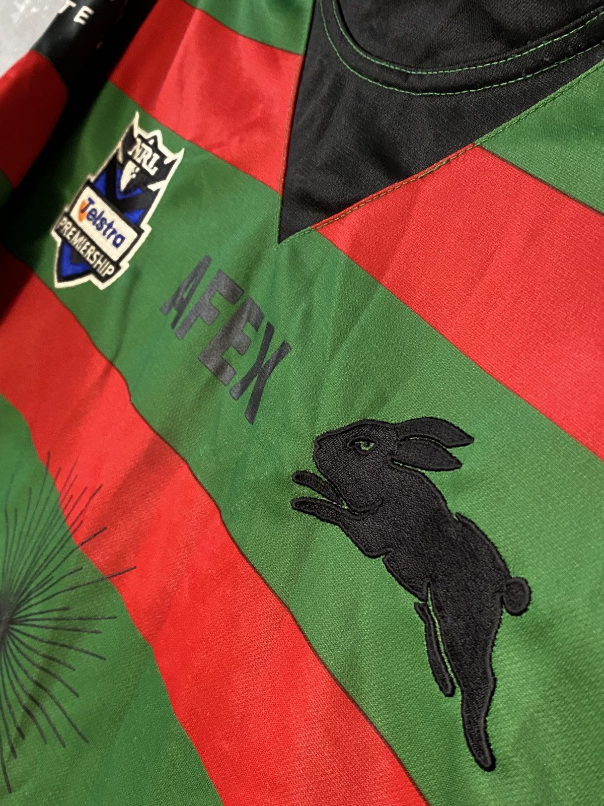 Canterbury of New Zealand 2003/04 Vintage South Sydney Rabbitohs ISC Rugby Jersey Kit Size US XXL / EU 58 / 5 - 3 Thumbnail