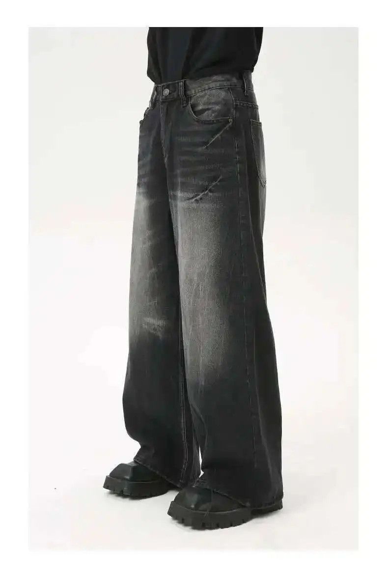 Japanese Brand Baggy Wide Leg Denim Jeans Size US 32 / EU 48 - 5 Thumbnail