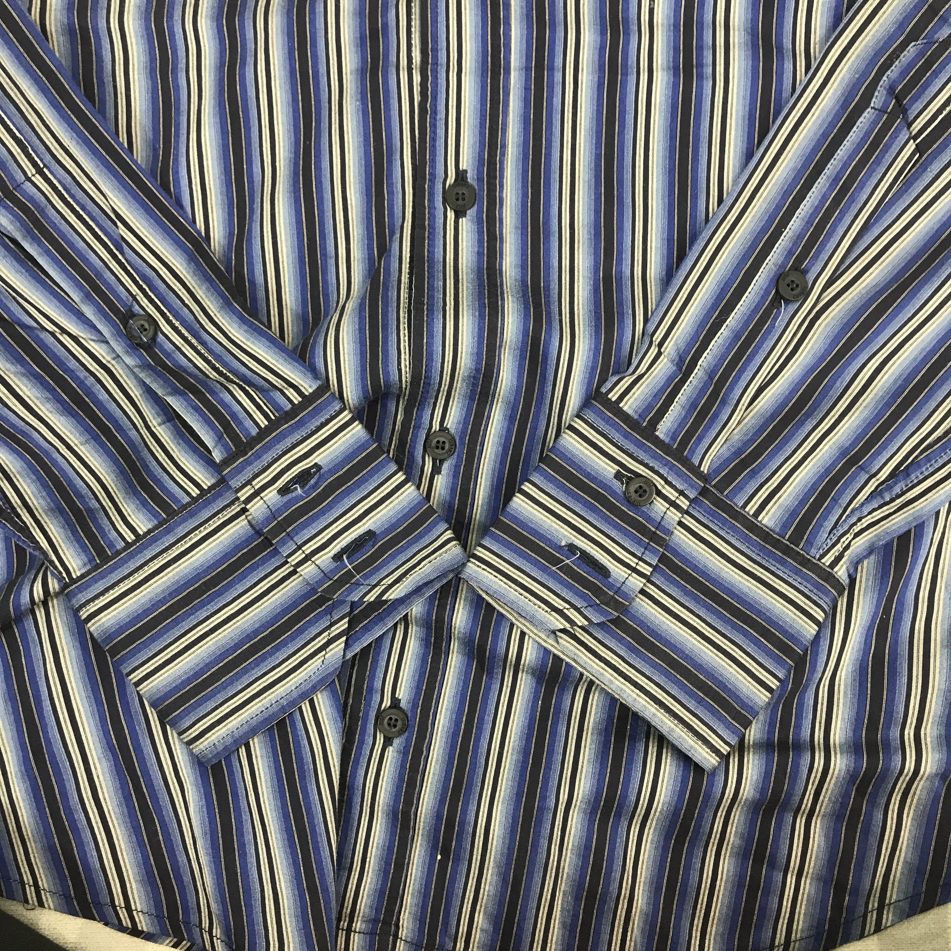 Just Cavalli Vintage Just Cavalli Striped Button up shirt Size US L / EU 52-54 / 3 - 9 Thumbnail