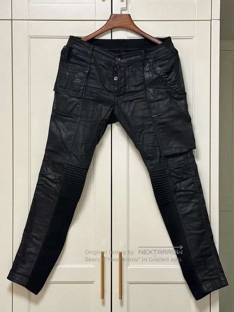 Rick Owens Rick Owens Thin wax pants. Size US 30 / EU 46 - 1 Thumbnail