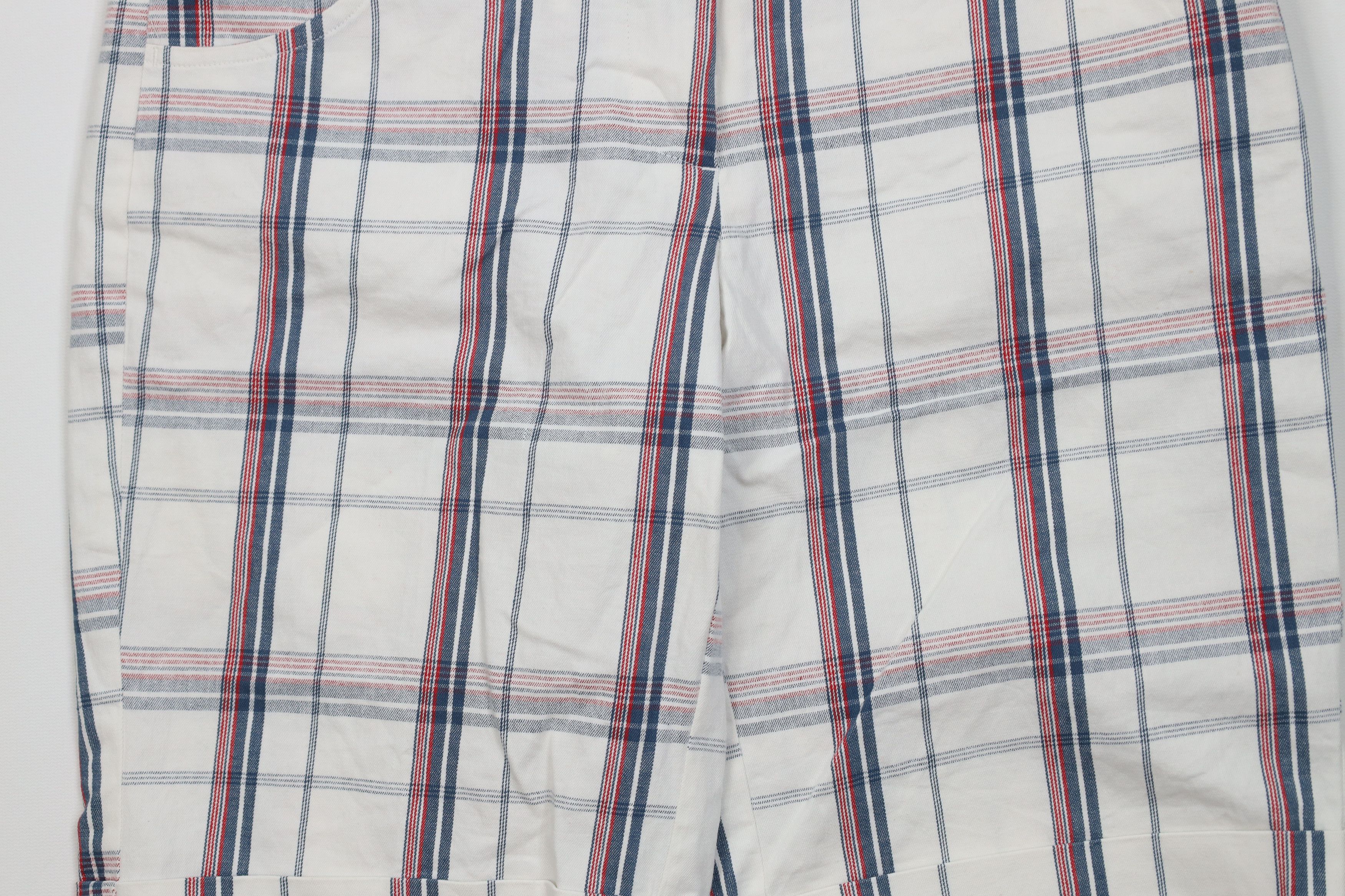 Forever 21 Vintage 90s Y2K Forever 21 Cuffed Bermuda Shorts Plaid Size 32" / US 10 / IT 46 - 3 Thumbnail