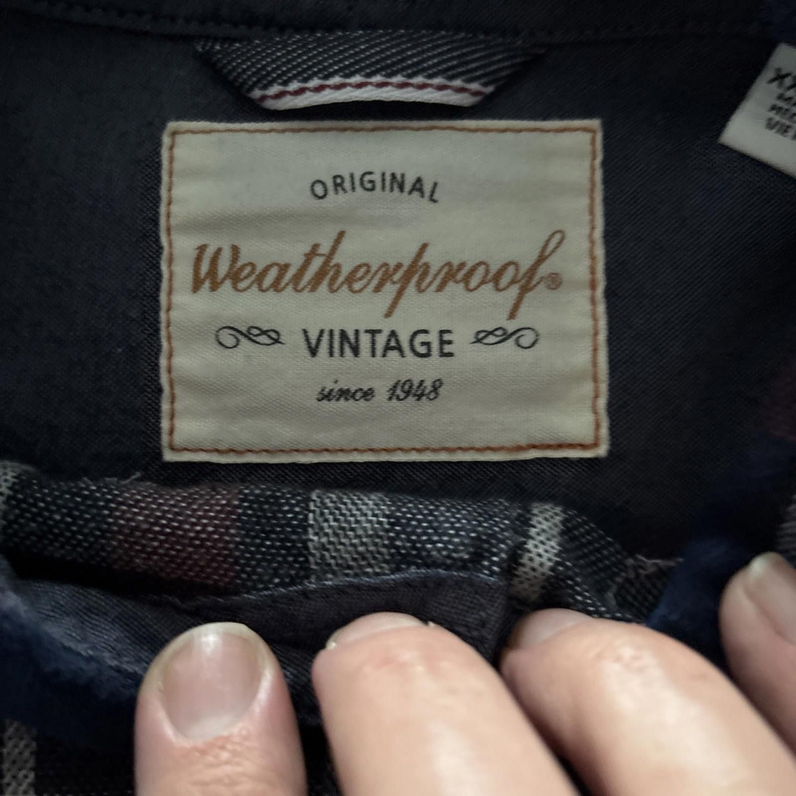 Weatherproof Weatherproof Vintage Soft Flannel Shirt (XXL/2XL) Men’s Size US XXL / EU 58 / 5 - 4 Thumbnail