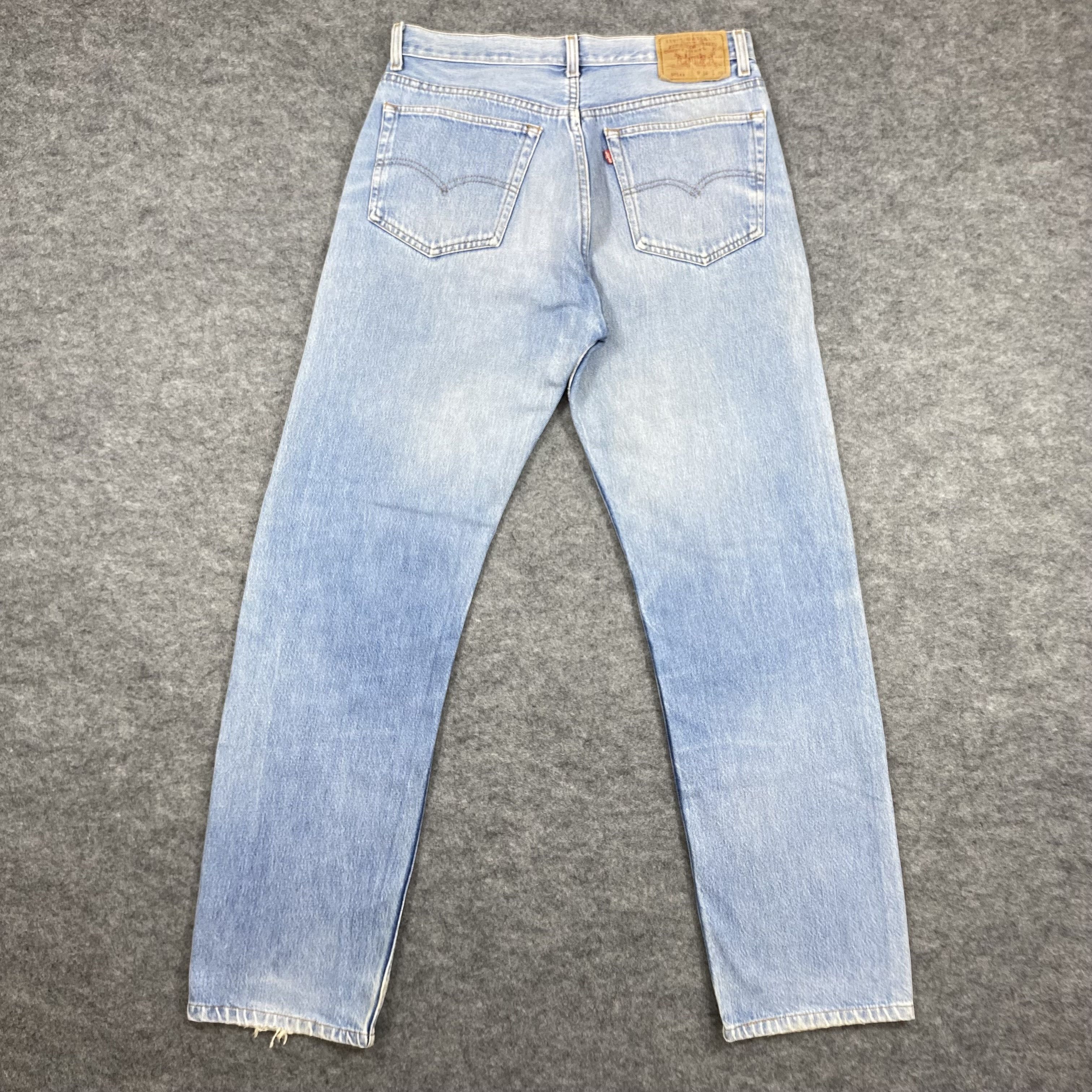 Levi's Vintage Clothing Levis Distressed Blue Vintage Jeans 31x31 Denim-JN4015 Size US 31 - 2 Thumbnail