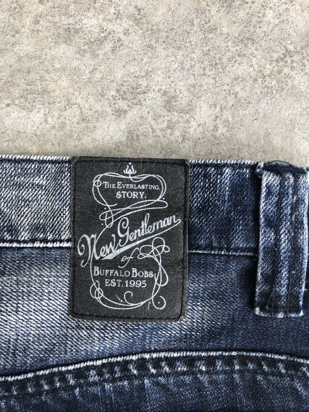 BUFFALO BOBS Japanese Buffalobobs Flared Jeans Distressed Jeans Size US 31 - 14 Thumbnail