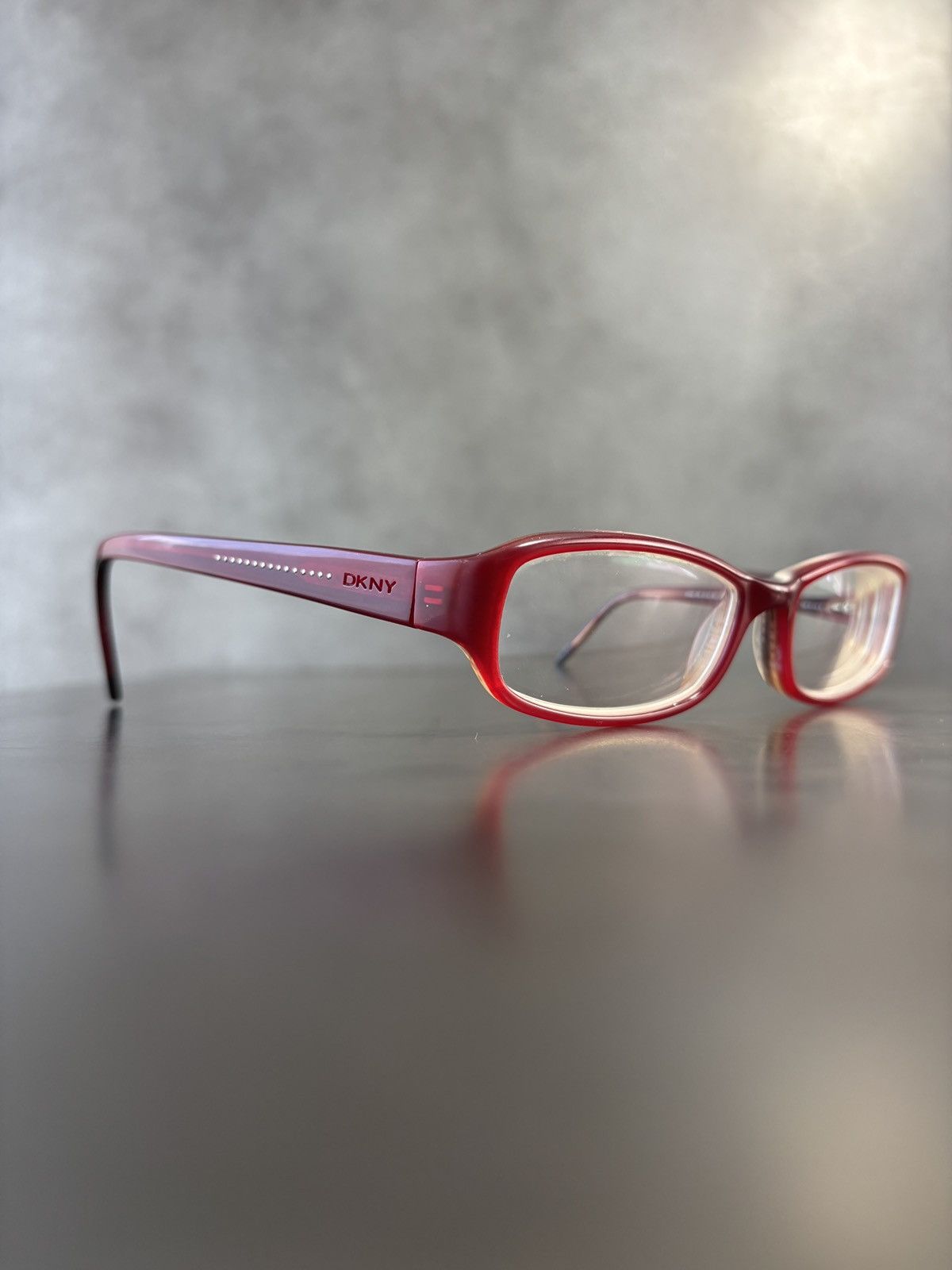 DKNY 2000s Vintage DKNY Eyeglasses Frames Studded Y2K Bayonetta Size ONE SIZE - 17 Thumbnail