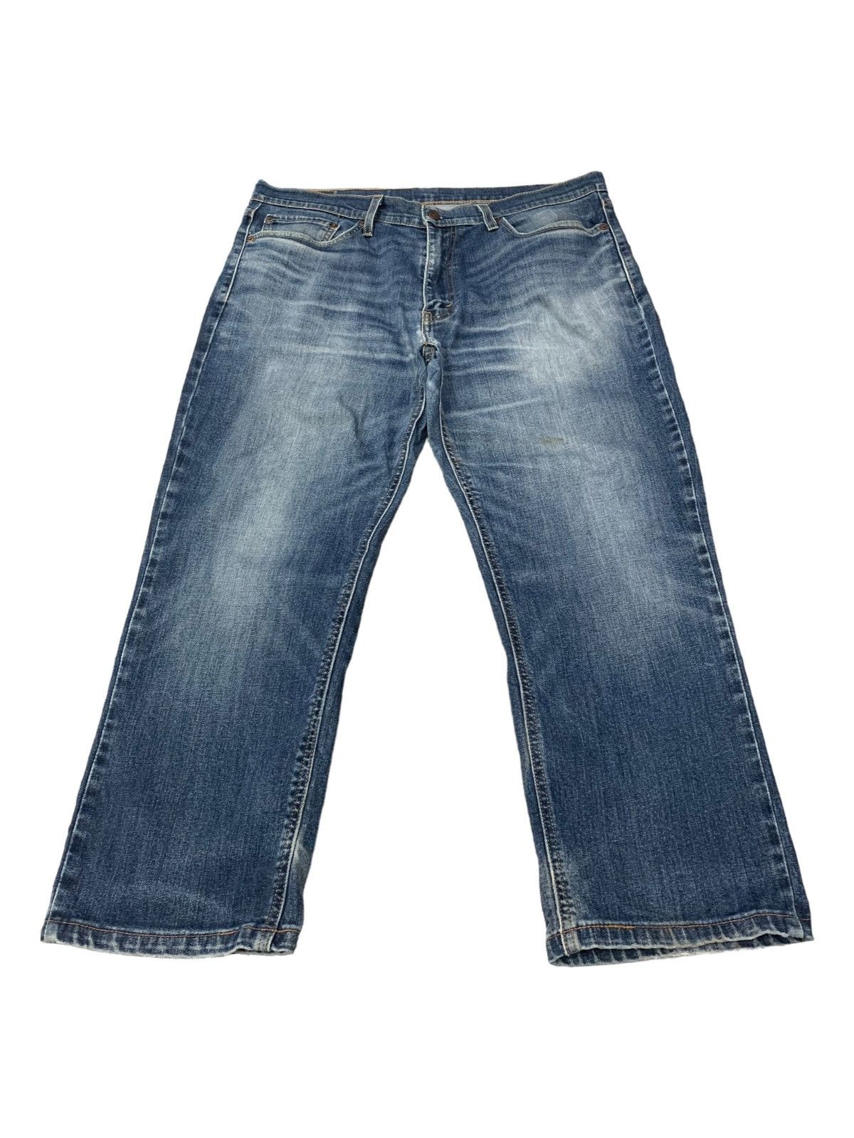 Levi's Levis 541 Stonewash Distressed Denim Pants (AB37) Size US 37 - 3 Thumbnail