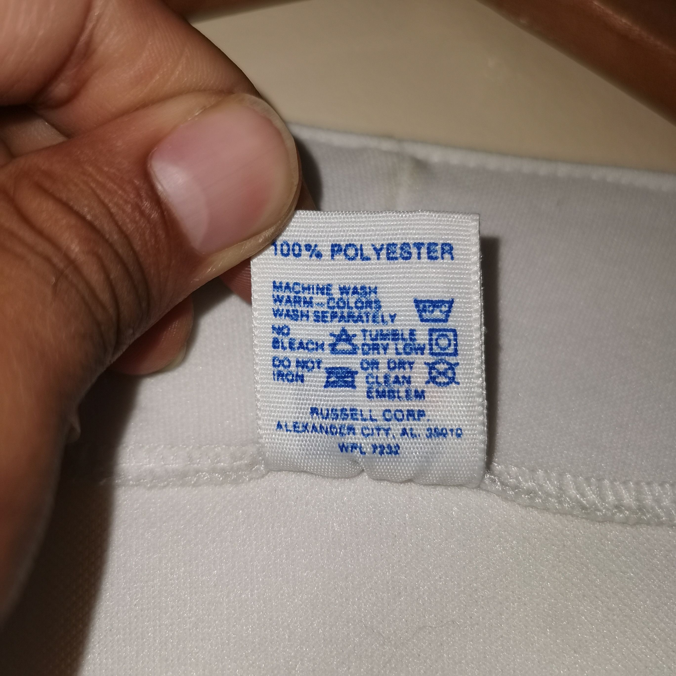 MLB RARE VINTAGE TAMPA BAY DEVIL RAYS 90s RUSSELL 48 XL BLANC Size US XL / EU 56 / 4 - 9 Thumbnail