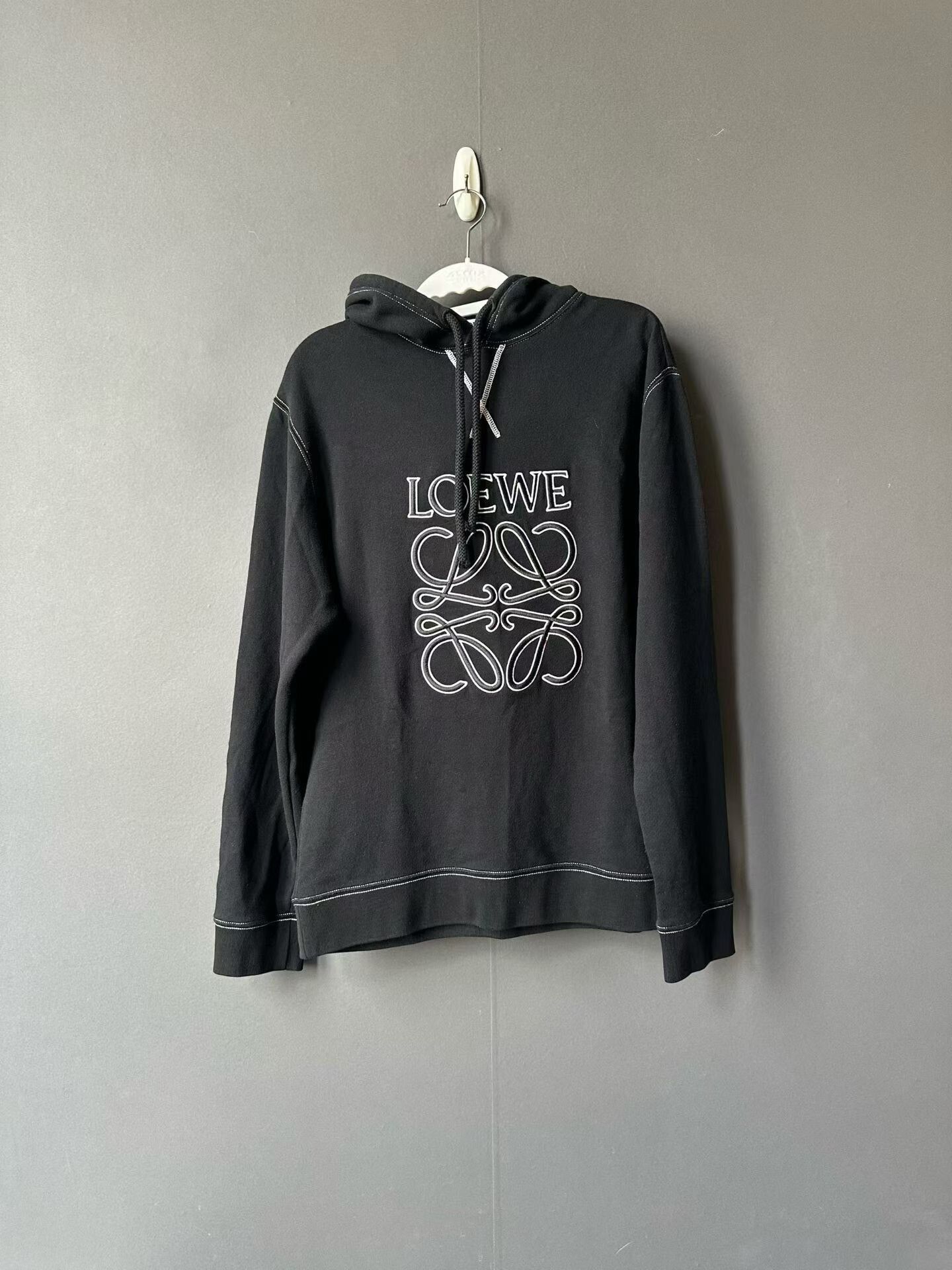 Loewe Loewe Topstitch Detail Hoodie Size US S / EU 44-46 / 1 - 1 Thumbnail