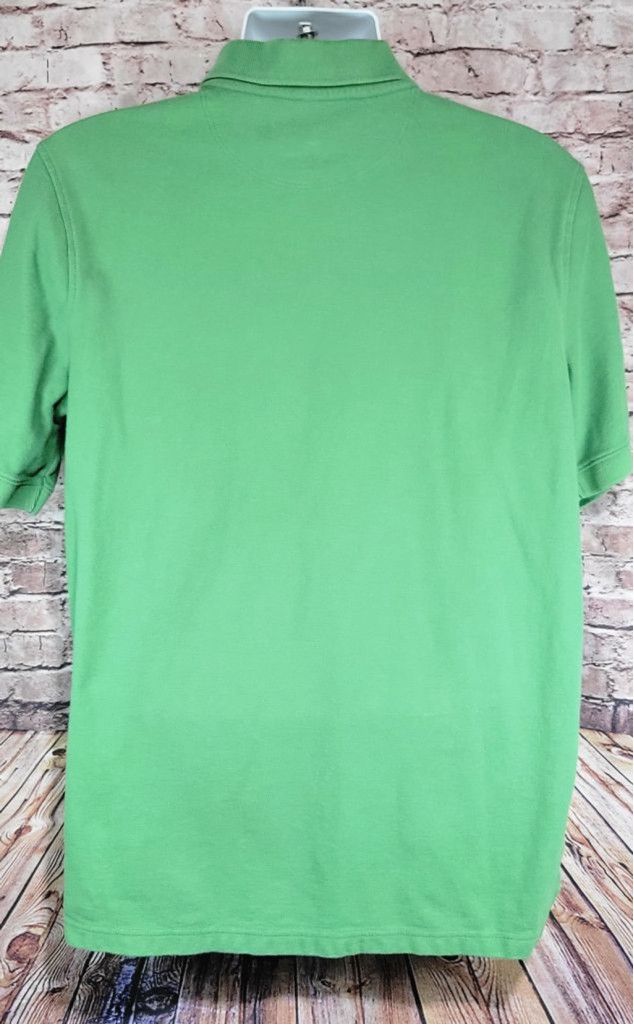 Croft & Barrow Men's Croft & Barrow Easy Care Pique Green Polo Shirt Size L Size US L / EU 52-54 / 3 - 3 Thumbnail