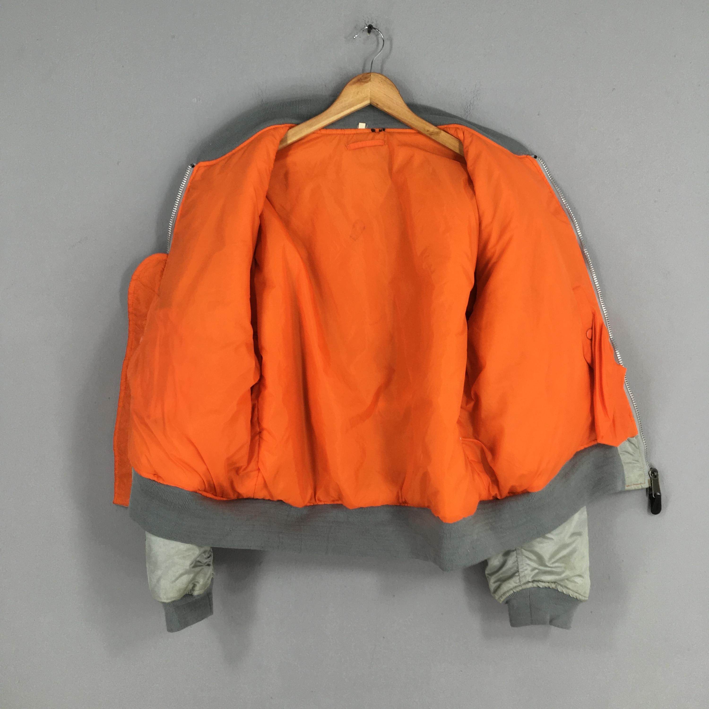 Vintage 90s Bosch Hardware Tools MA 1 Bomber Flight Jacket XLarge Size US XL / EU 56 / 4 - 4 Thumbnail