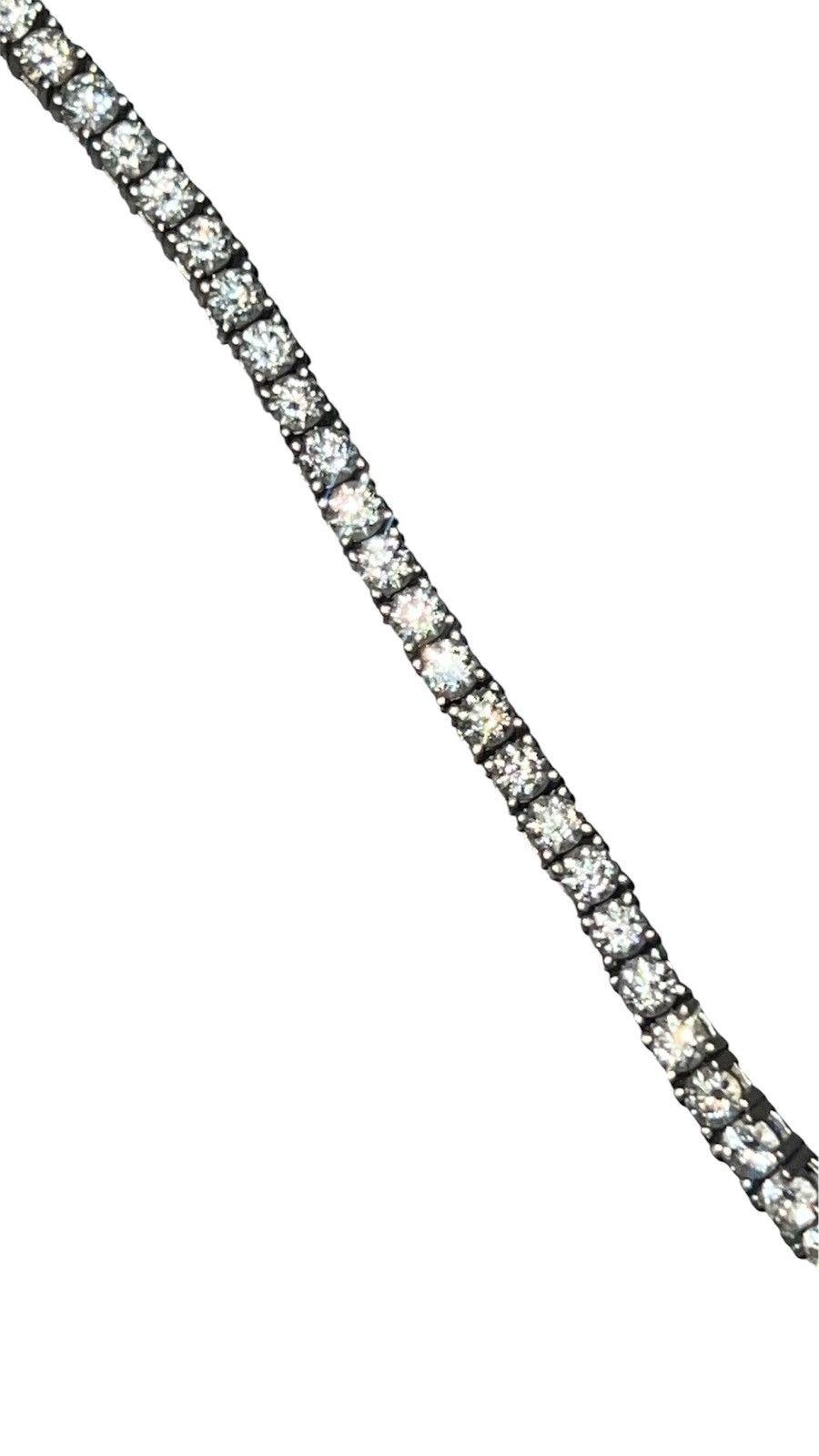 Other Moissanite and silver Bracelet Size ONE SIZE - 3 Thumbnail