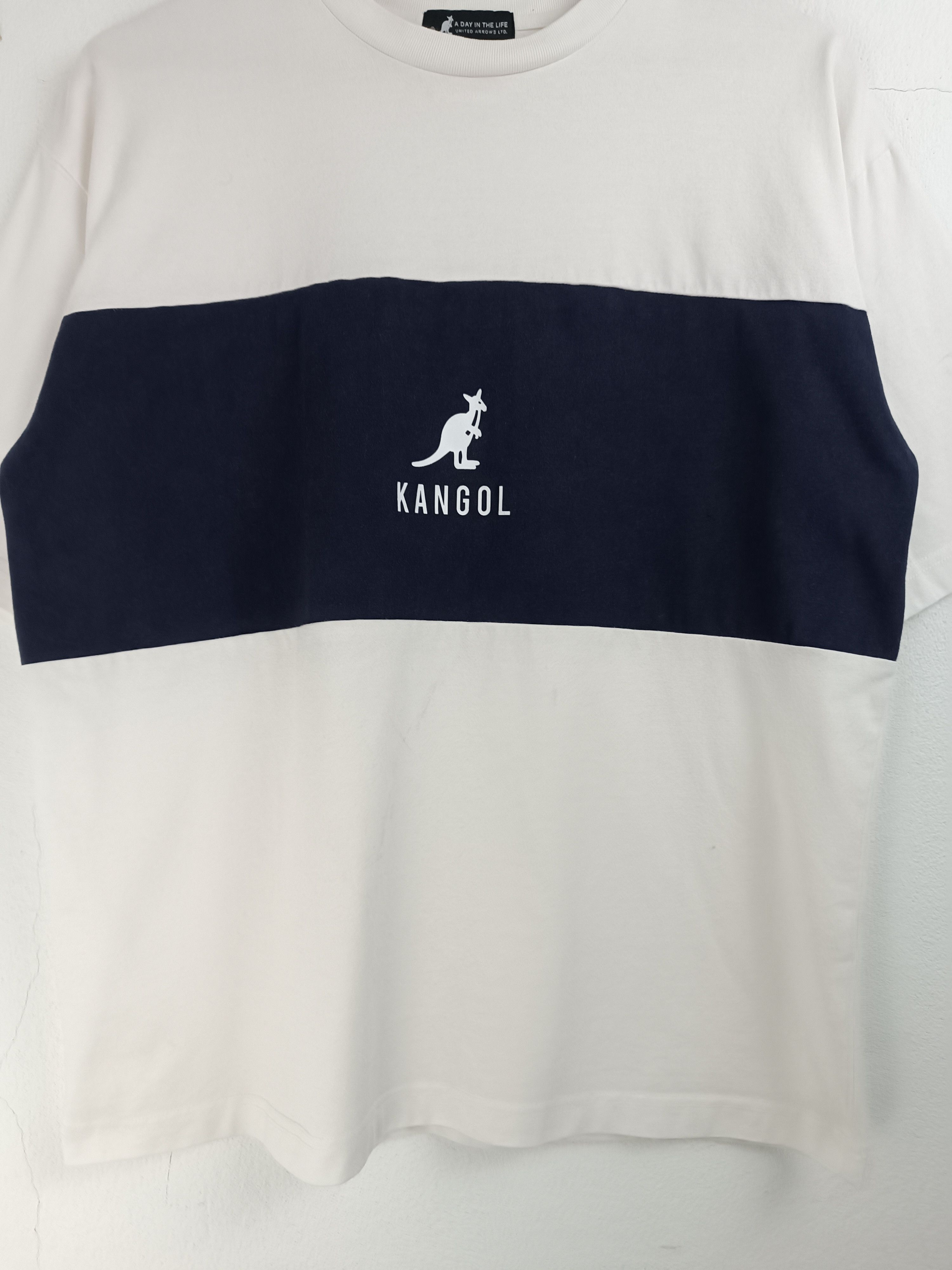 Kangol VINTAGE KANGOL TWO TONE TEE MONOTONE MENS Size US L / EU 52-54 / 3 - 9 Thumbnail