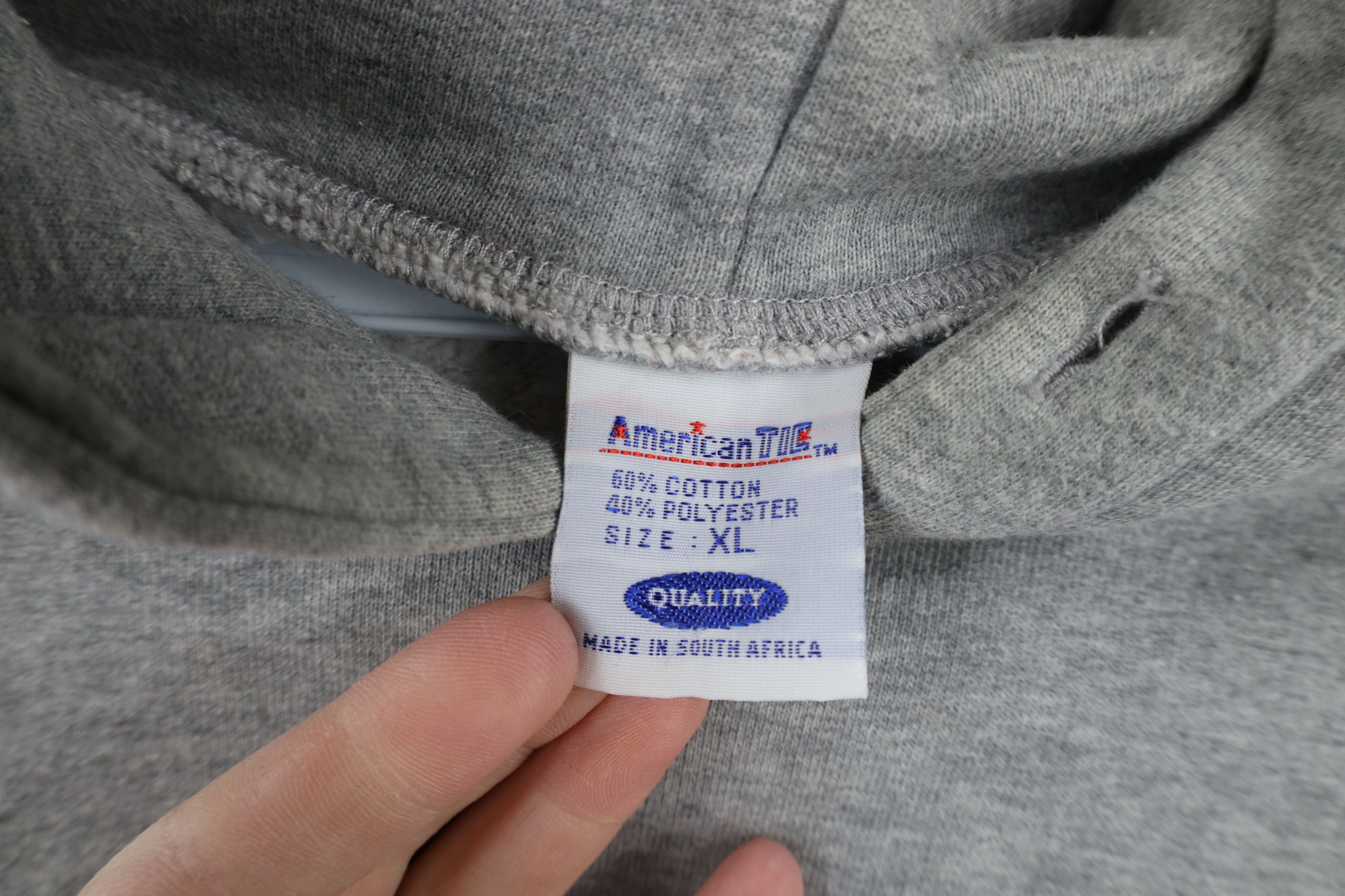 Vintage Vintage 90s Streetwear San Francisco California Hoodie Gray Size XL / US 12-14 / IT 48-50 - 10 Thumbnail