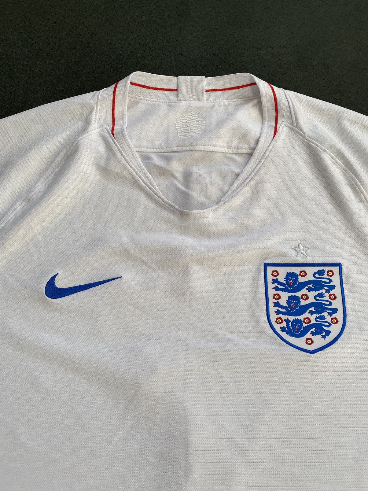 Nike Nike 2018/2019 Jesse Lingard 7 England Jersey Sz XL White Size US XL / EU 56 / 4 - 4 Thumbnail