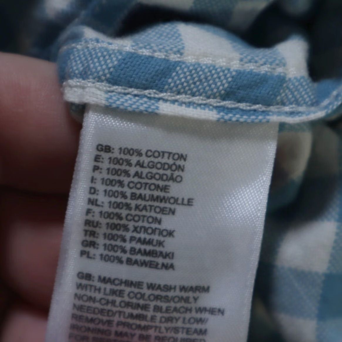 The North Face The North face Heritage Soft Botton Down Cotton Check Shirt Blue Men's XL Size US XL / EU 56 / 4 - 6 Thumbnail