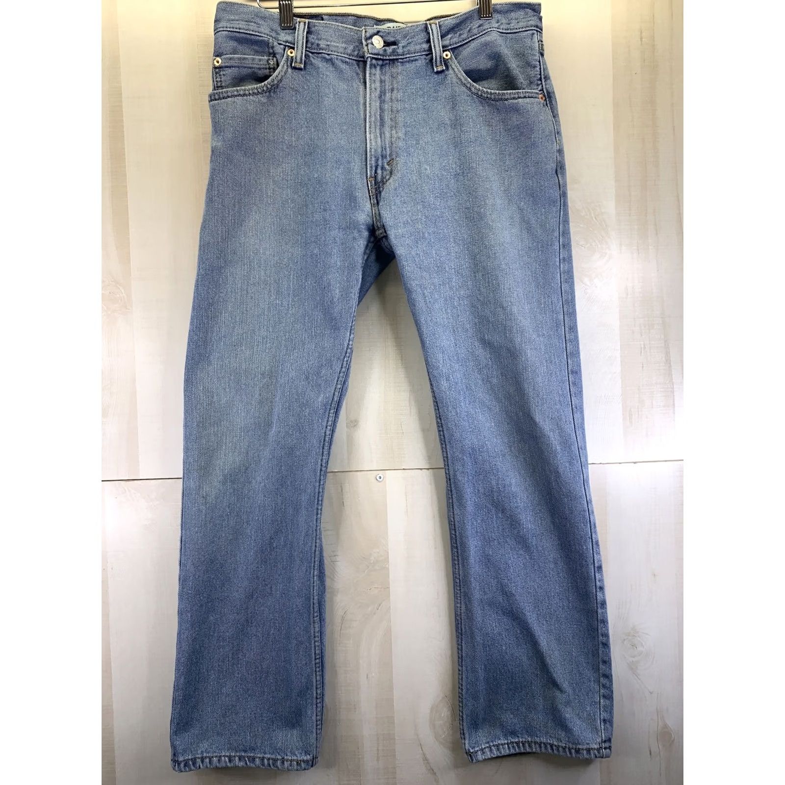 Levi's VINTAGE Levi’s Jeans Men 505 34x30 Blue Denim 5-Pocket Straight Size US 34 / EU 50 - 2 Thumbnail