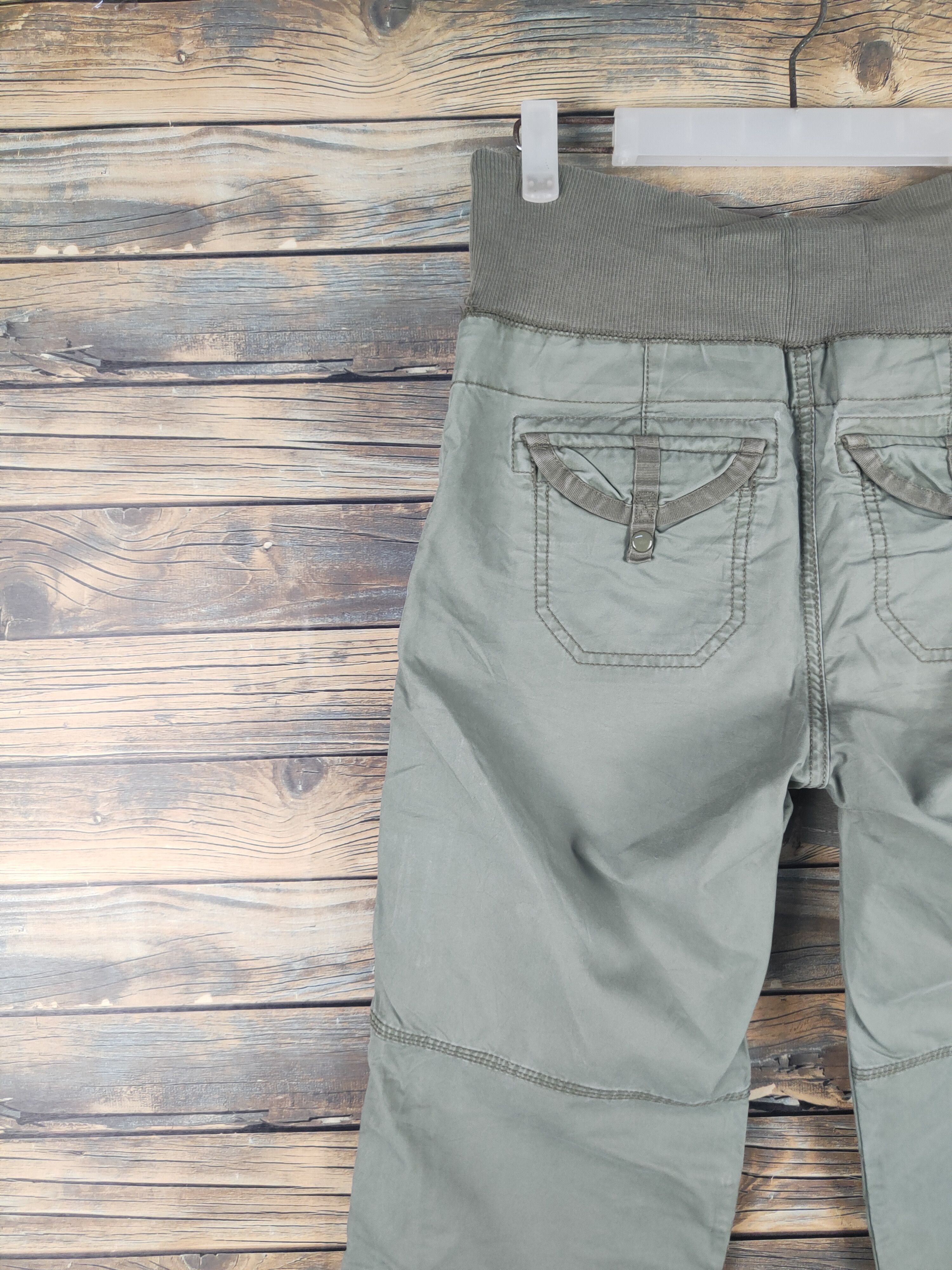 Japanese Brand Japanese Brand Green Multipocket Tactical Cargo Pants #1527 Size US 28 / EU 44 - 8 Thumbnail