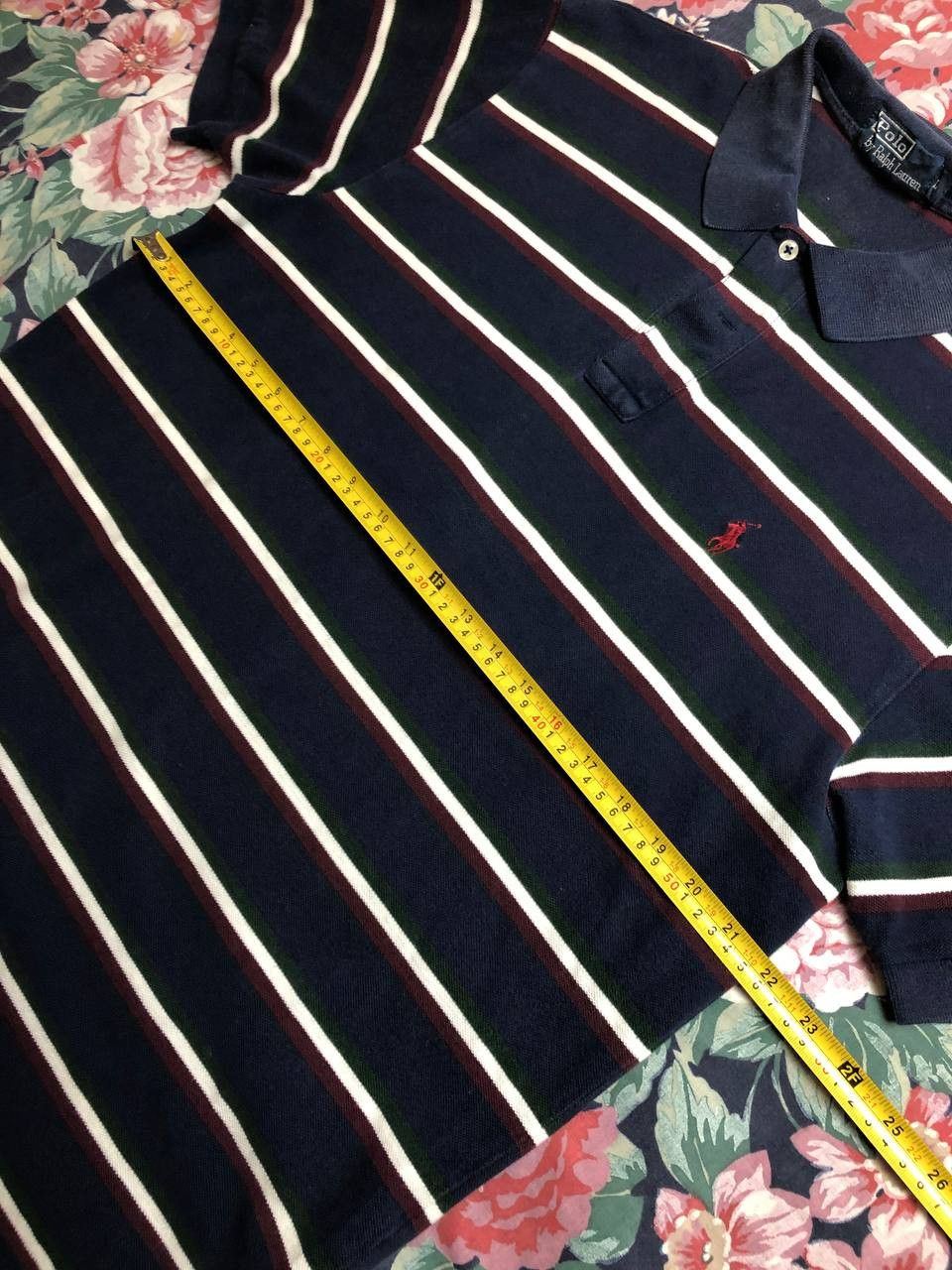 Polo Ralph Lauren Polo Ralph Lauren Collared striped Polo Shirt Classic Fit Size US L / EU 52-54 / 3 - 10 Thumbnail