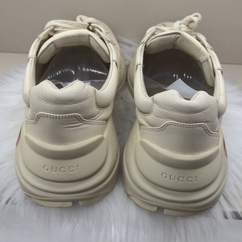 Gucci Gucci Rhyton Logo Low-Top Dad Shoes - Size US 8 / EU 41 - 3 Thumbnail