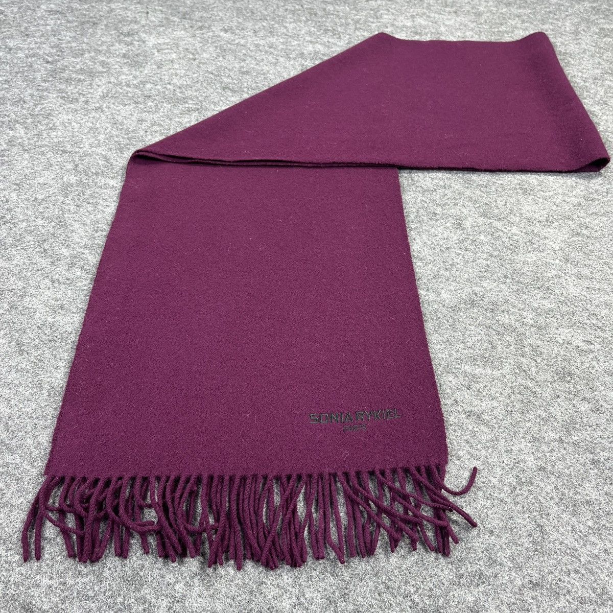 Sonia Rykiel × Vintage Sonia Rykiel Scarf / Muffler / Neckwear T977 Size ONE SIZE - 3 Thumbnail