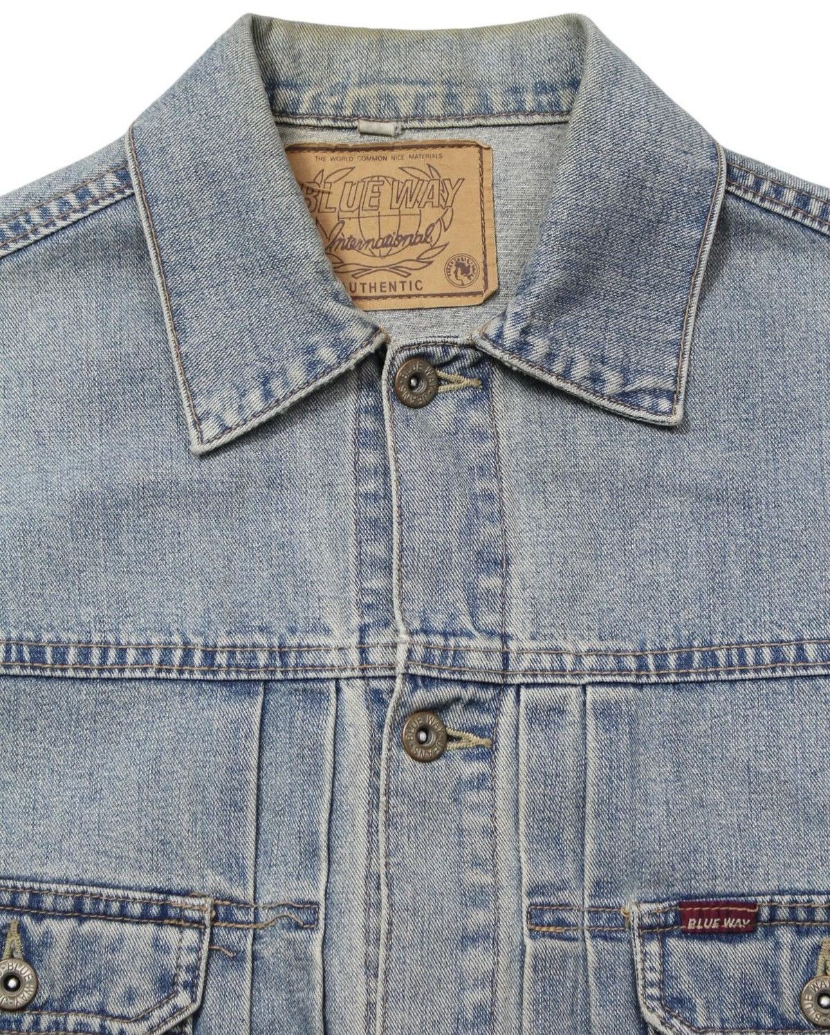 Blue Blue Japan 1990S BLUE WAY TYPE 2 DENIM JACKET Size US L / EU 52-54 / 3 - 2 Thumbnail