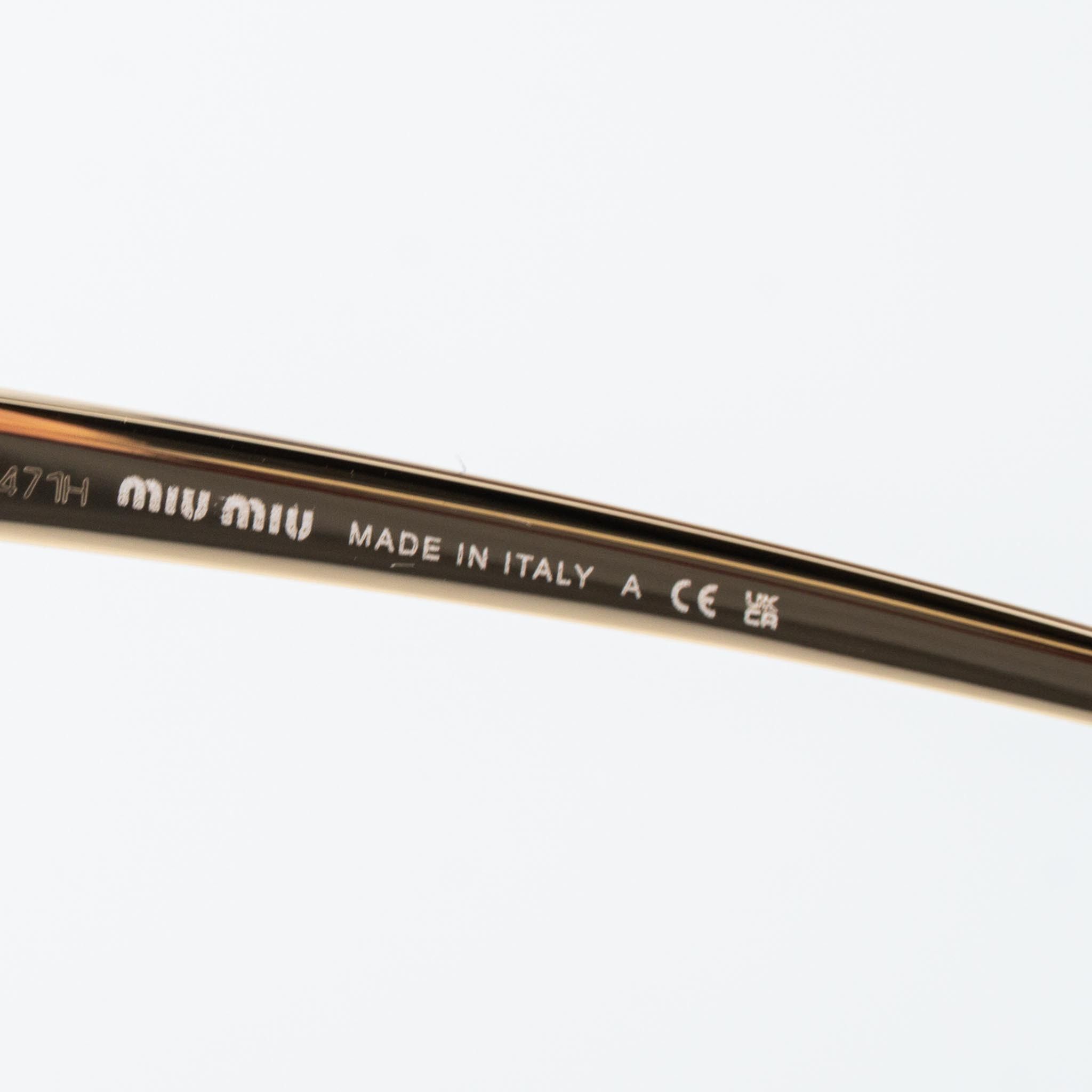 Miu Miu Miu Miu Women Eyeglasses Pilot MUA56S 5AK08N NEW AUTHENTIC Size ONE SIZE - 8 Thumbnail