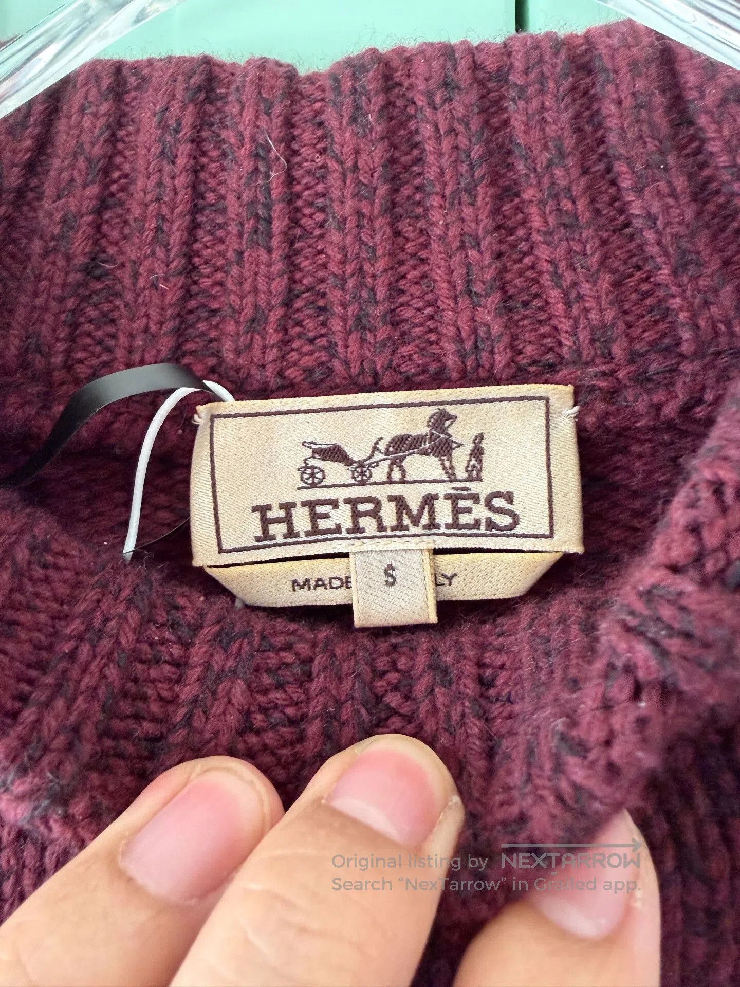 Hermes Hermes Men's Knit Pullover S. Size US S / EU 44-46 / 1 - 3 Thumbnail