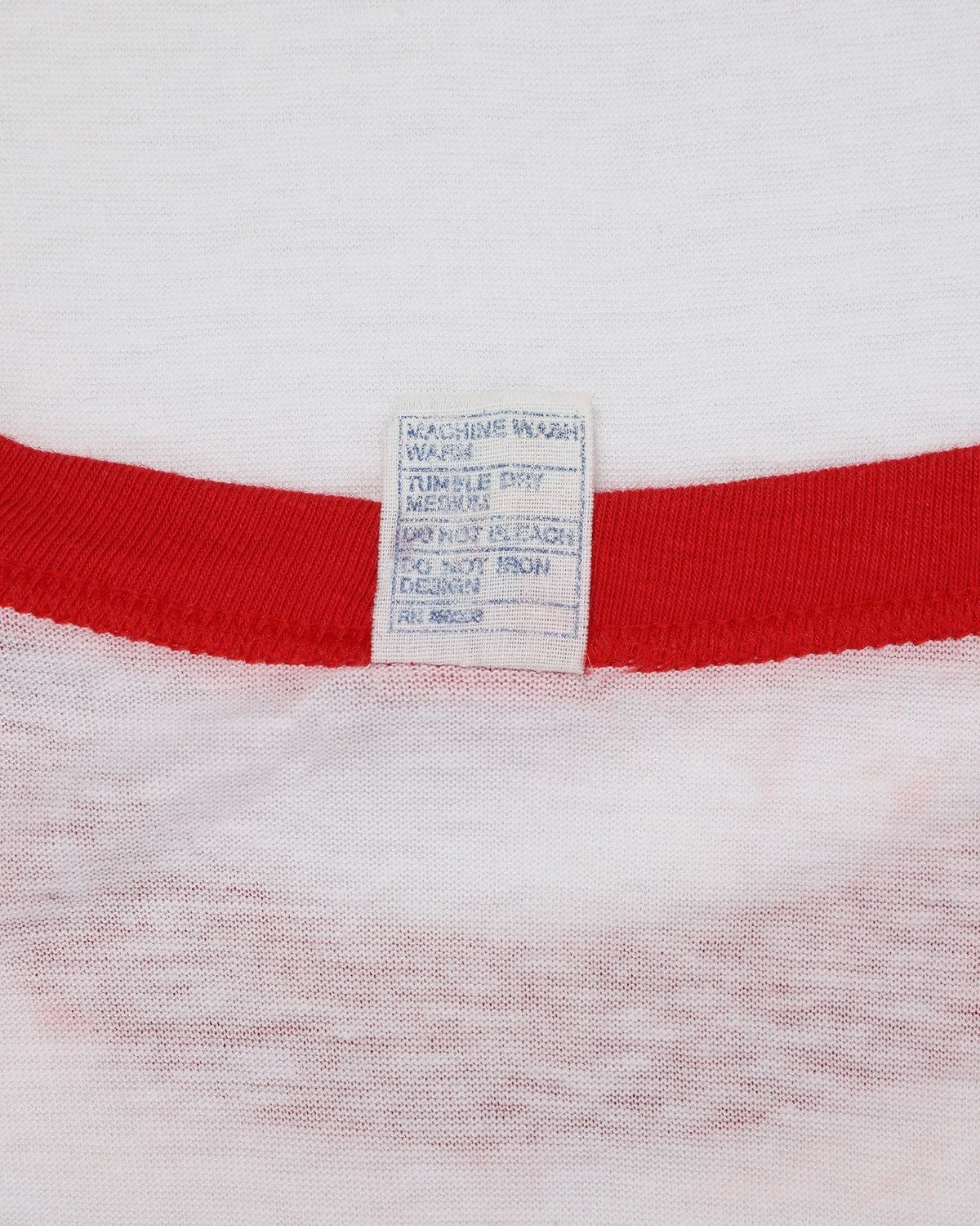 Vintage Distressed Faded Ringer T-Shirt Size US M / EU 48-50 / 2 - 6 Thumbnail