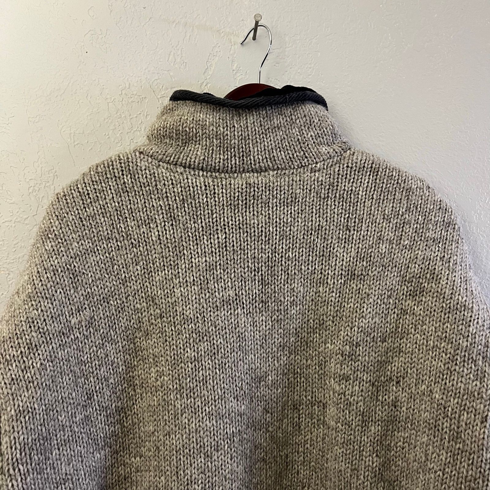 Vintage THC Natural Line Icelandic Pure Wool Sweater 1/4 Zip XXL Size US XXL / EU 58 / 5 - 10 Thumbnail