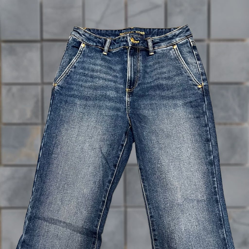 Michael Kors Michael Kors Jeans Womens 6 Bootcut High Rise Blue Denim Pants 29x31.5 XX? Size 28" / US 6 / IT 42 - 1 Thumbnail