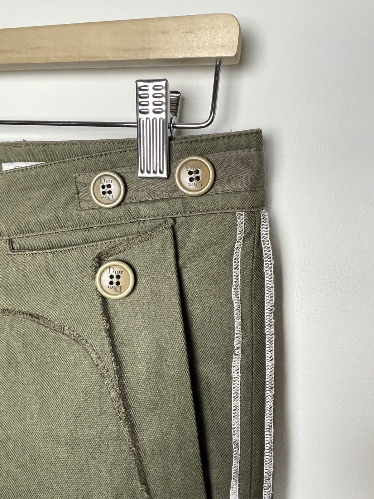 Dior dior boutique inside out khaki pants Size US 26 / EU 42 - 5 Thumbnail