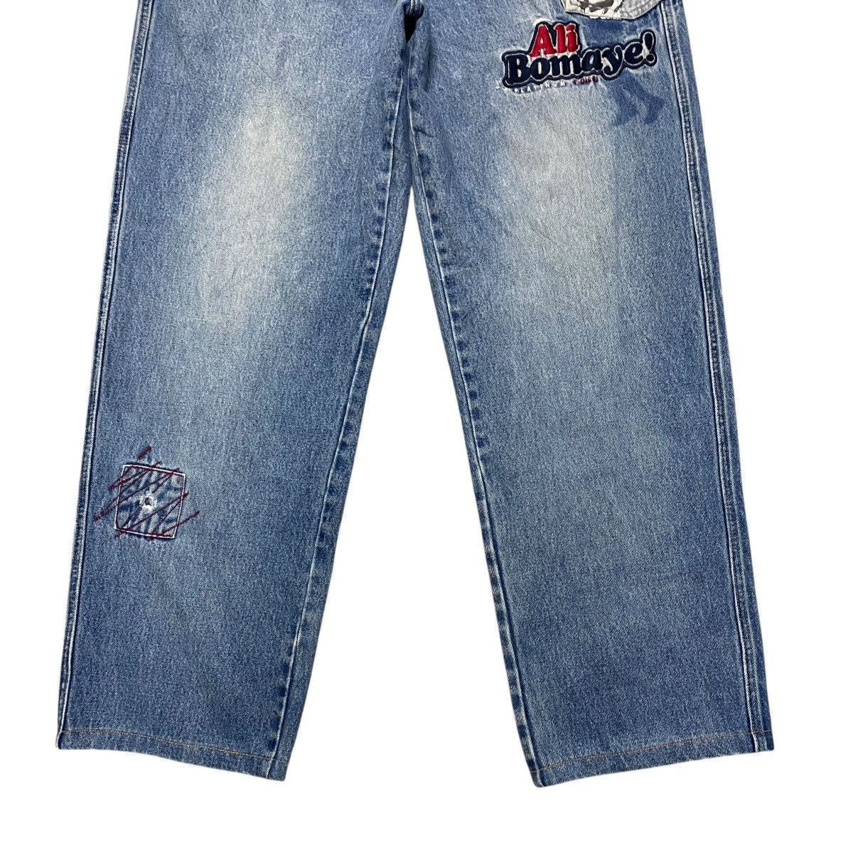 Fubu Vintage FUBU ALI BOMAYE Denim Baggy Jeans Size US 38 / EU 54 - 7 Thumbnail