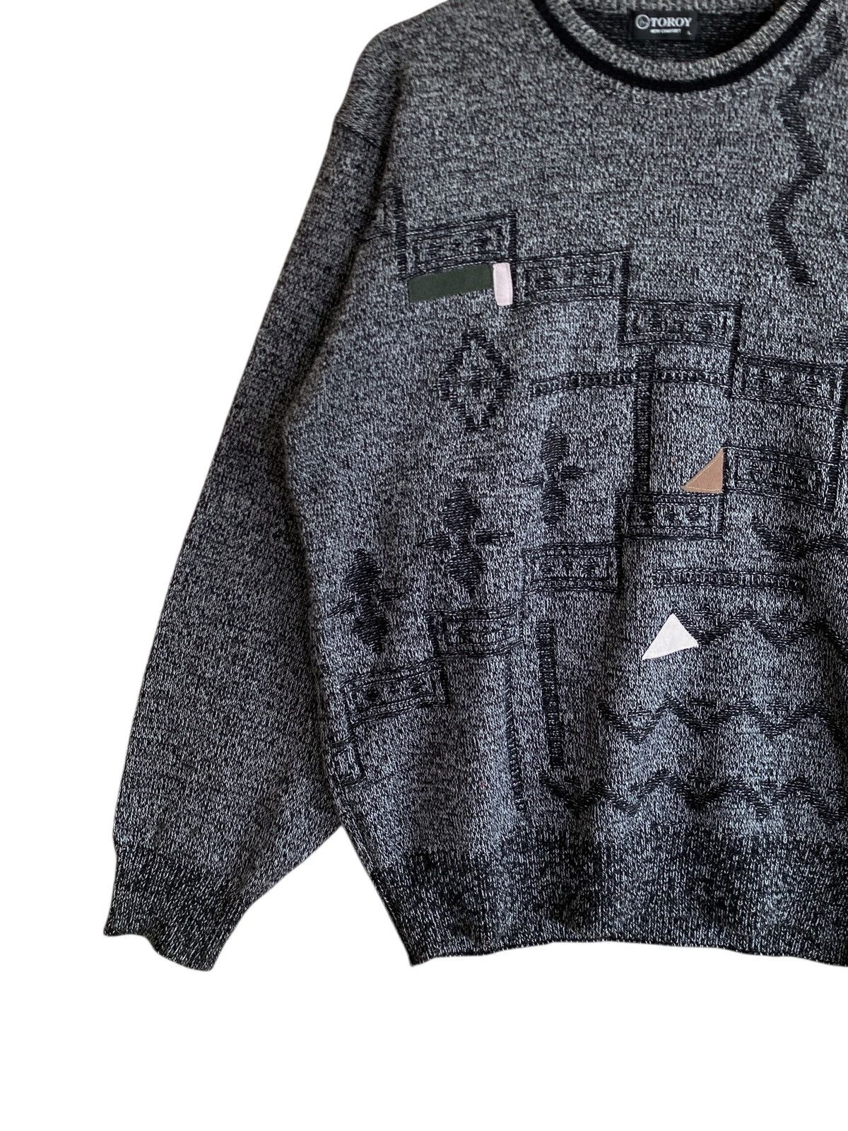 Japanese Brand Vintage Japanese Brand Toroy Sweatshirt 1990s Size US L / EU 52-54 / 3 - 3 Thumbnail