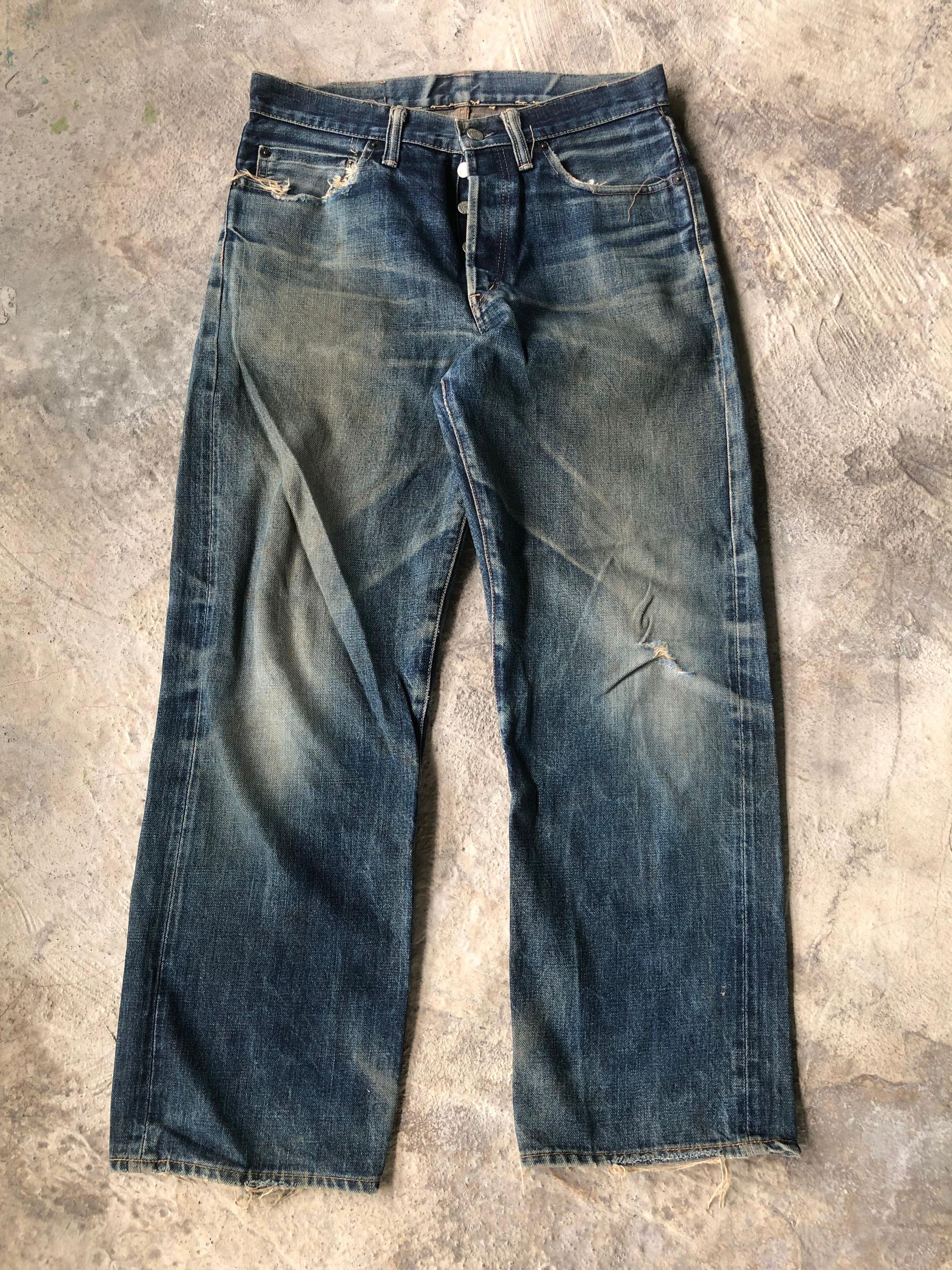 Blue Blue Japan × Freewheelers Vintage Japan Denim BlueBlue Size US 32 / EU 48 - 2 Thumbnail