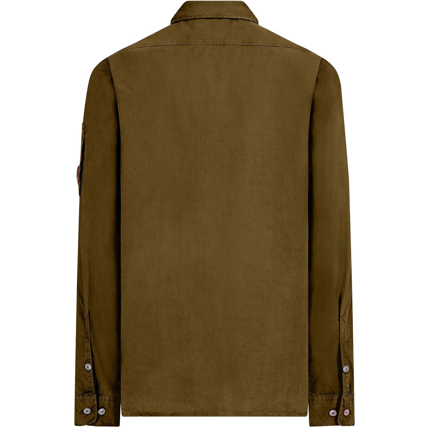 C.P. Company o1g2r1mq0426 Lens Long Sleeve Double Chest Overshirt Green Size US XS / EU 42 / 0 - 2 Thumbnail