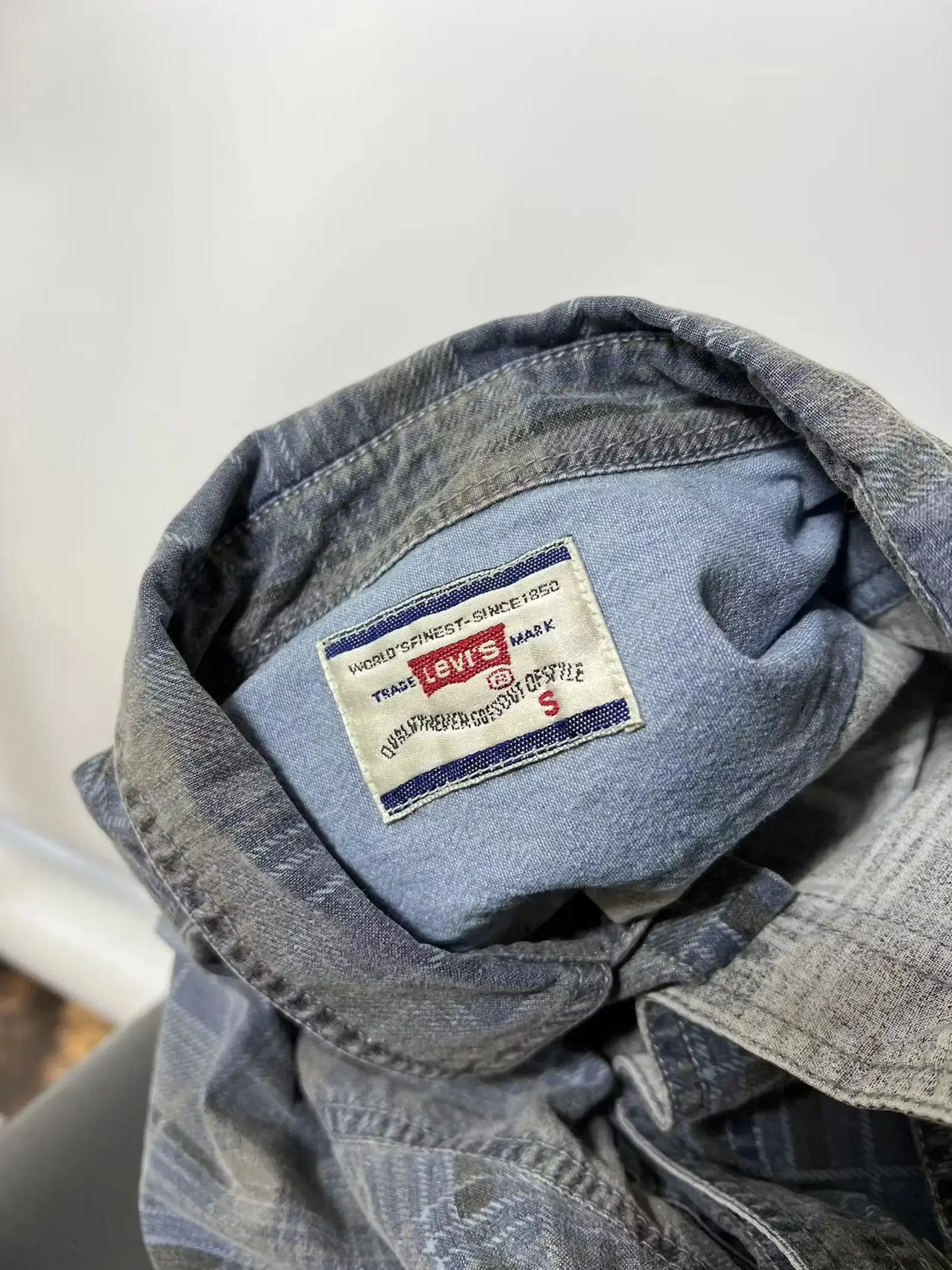 Levi's × Levi's Vintage Clothing Vintage Levis long sleeve shirt Size US S / EU 44-46 / 1 - 3 Thumbnail