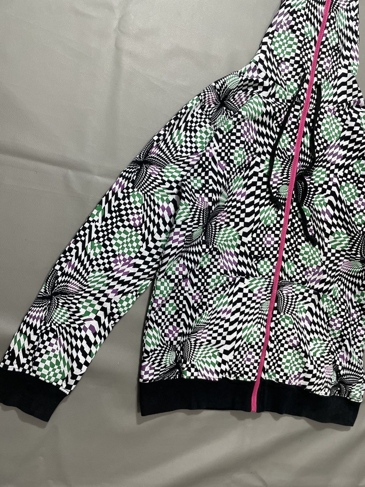 Hysteric Glamour Japanese Psychedelic Checked Hoodie Mask cyber Size US L / EU 52-54 / 3 - 2 Thumbnail